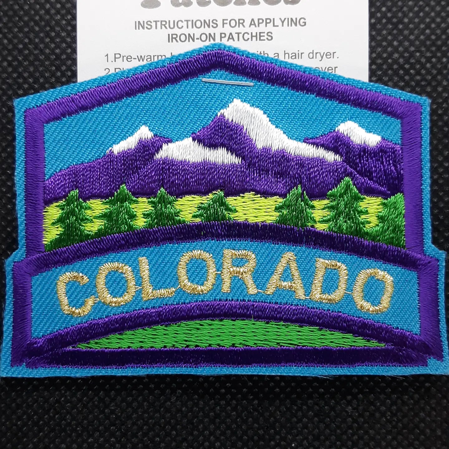 FSGC Patch- Colorado Purple Mountain