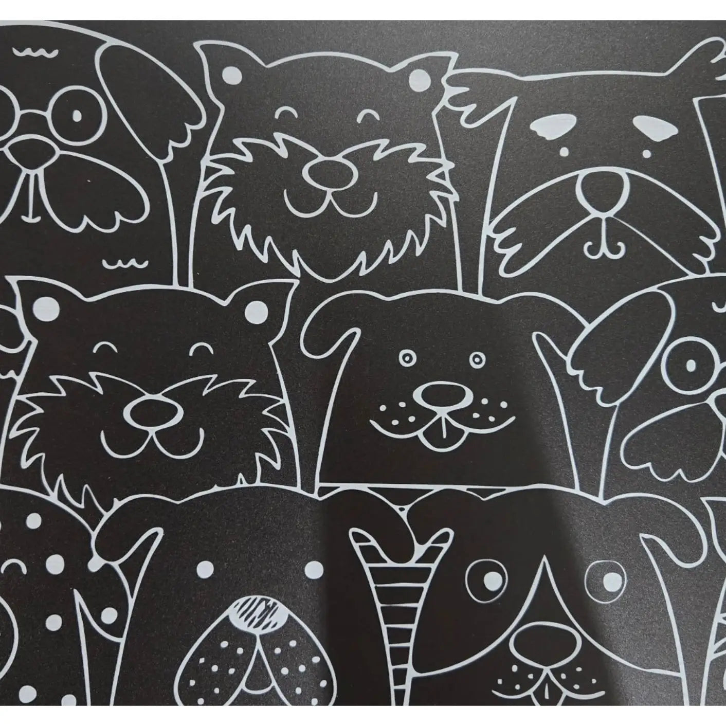 Imagination Starters- Reusable Coloring Placemats: Dogs