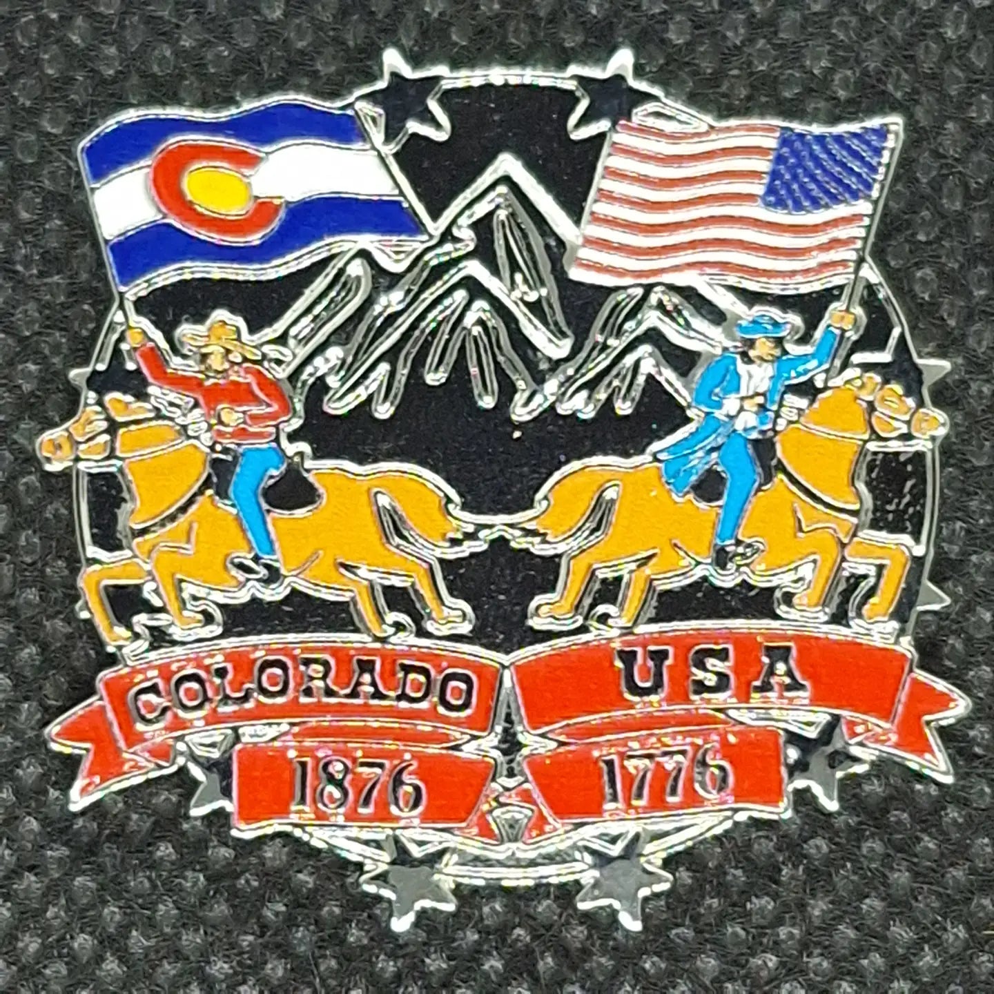 FSGC Enamel Pin- Commemorative Colorado 150 / USA 250 Special Release!