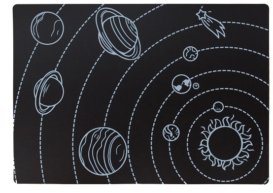 Imagination Starters- Reusable Coloring Placemats: Solar System