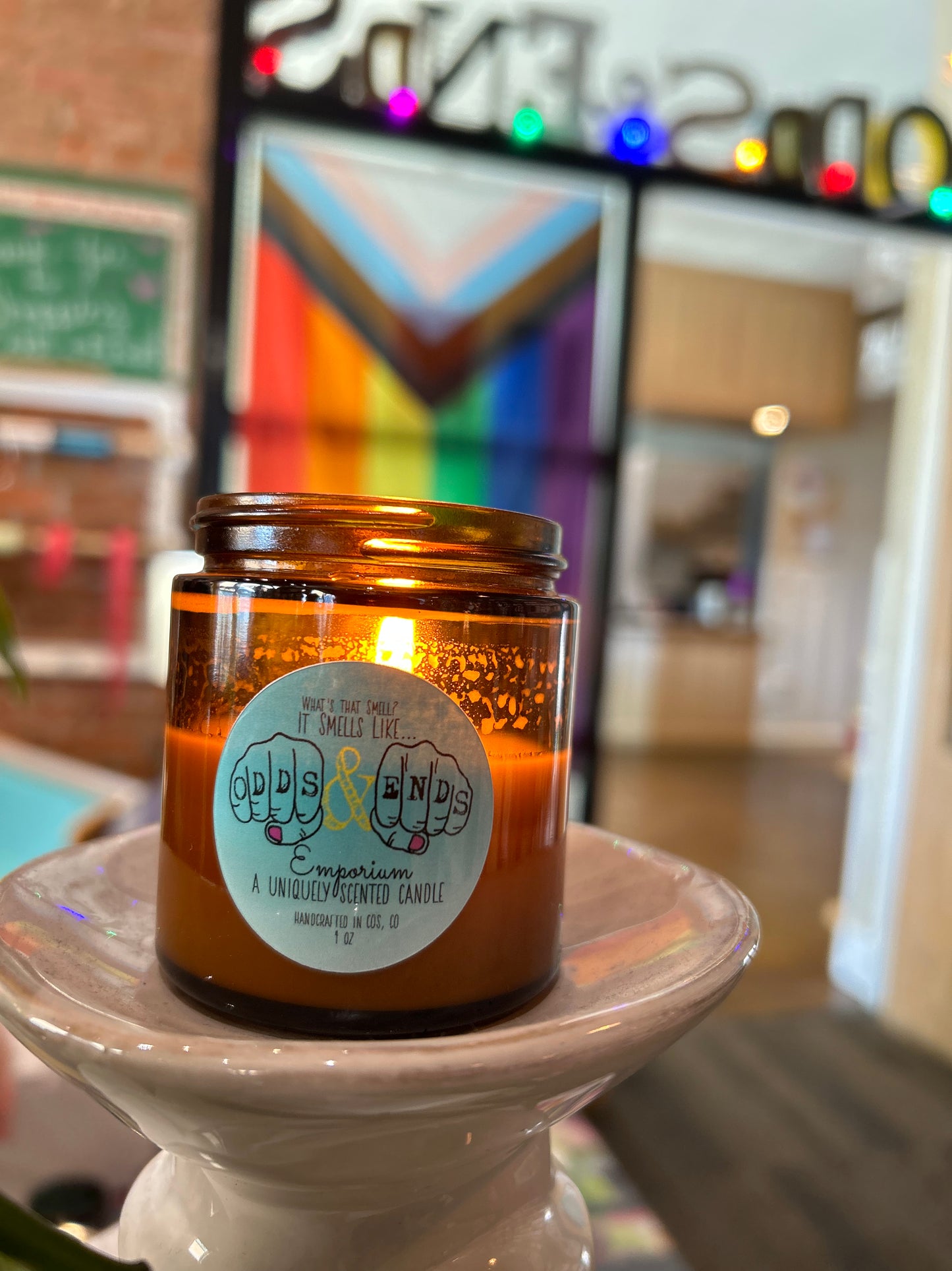 Odds & Ends Emporium Scented Candle