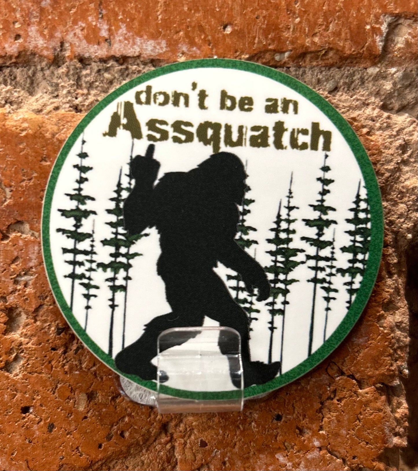Assquatch Sticker