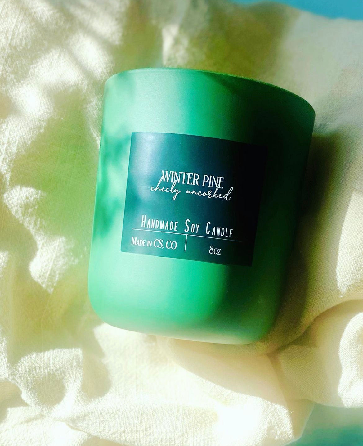 Chicly Uncorked- 8oz Soy Candle