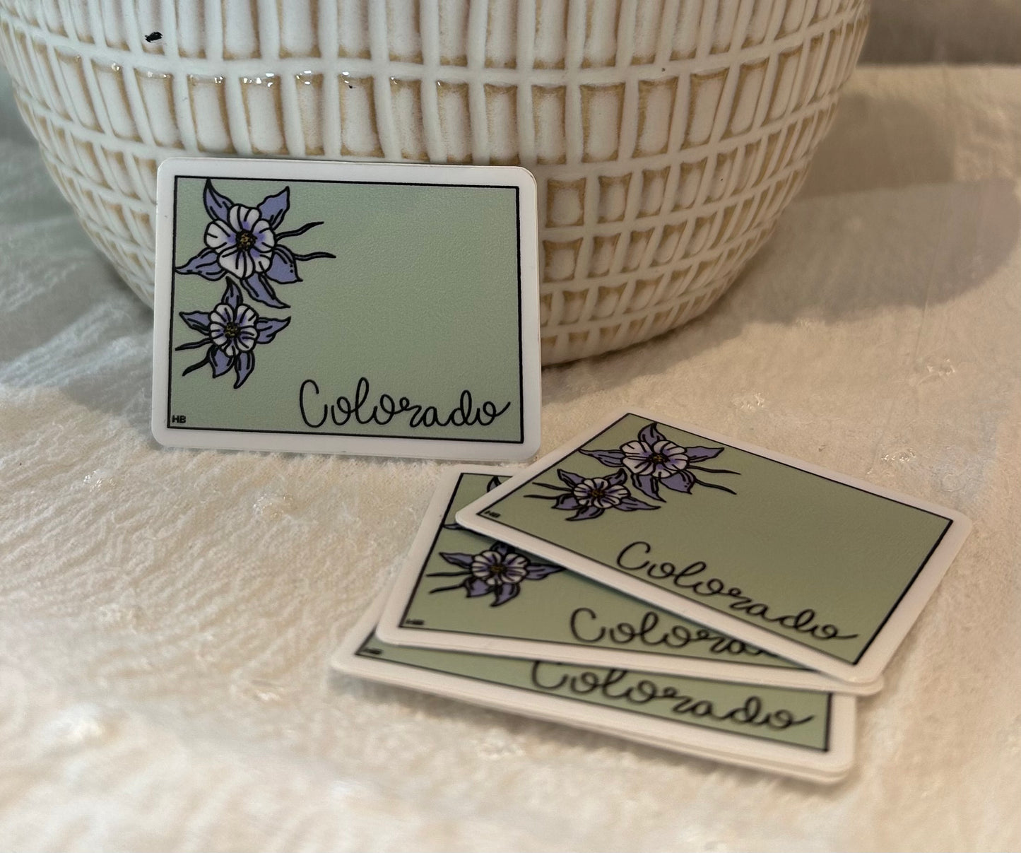 Huckleberry Beads- Colorado Sticker