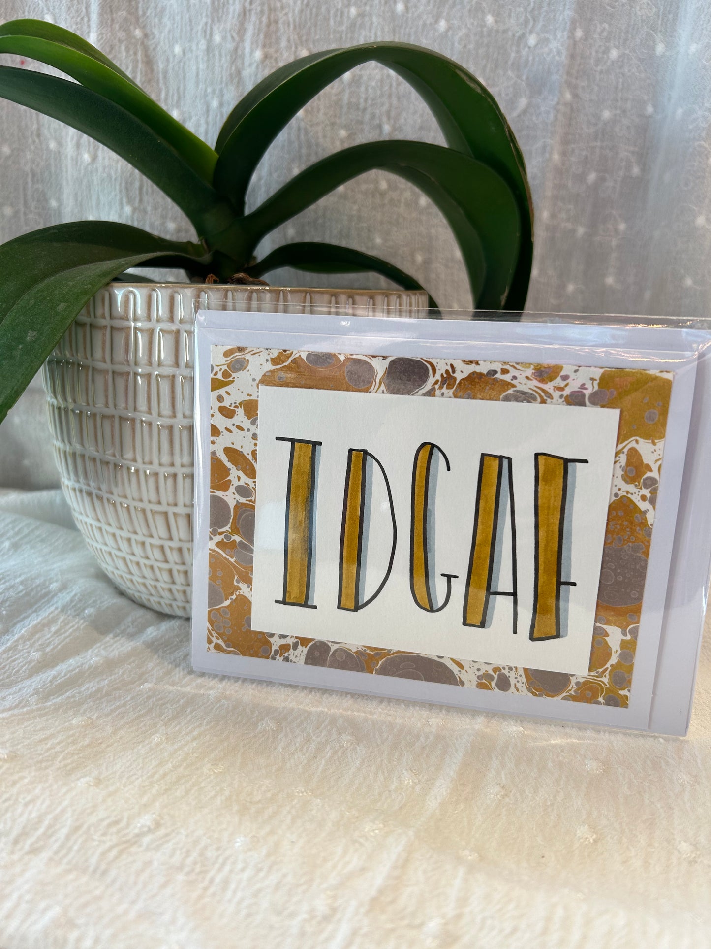 Reloweco- IDGAF Card