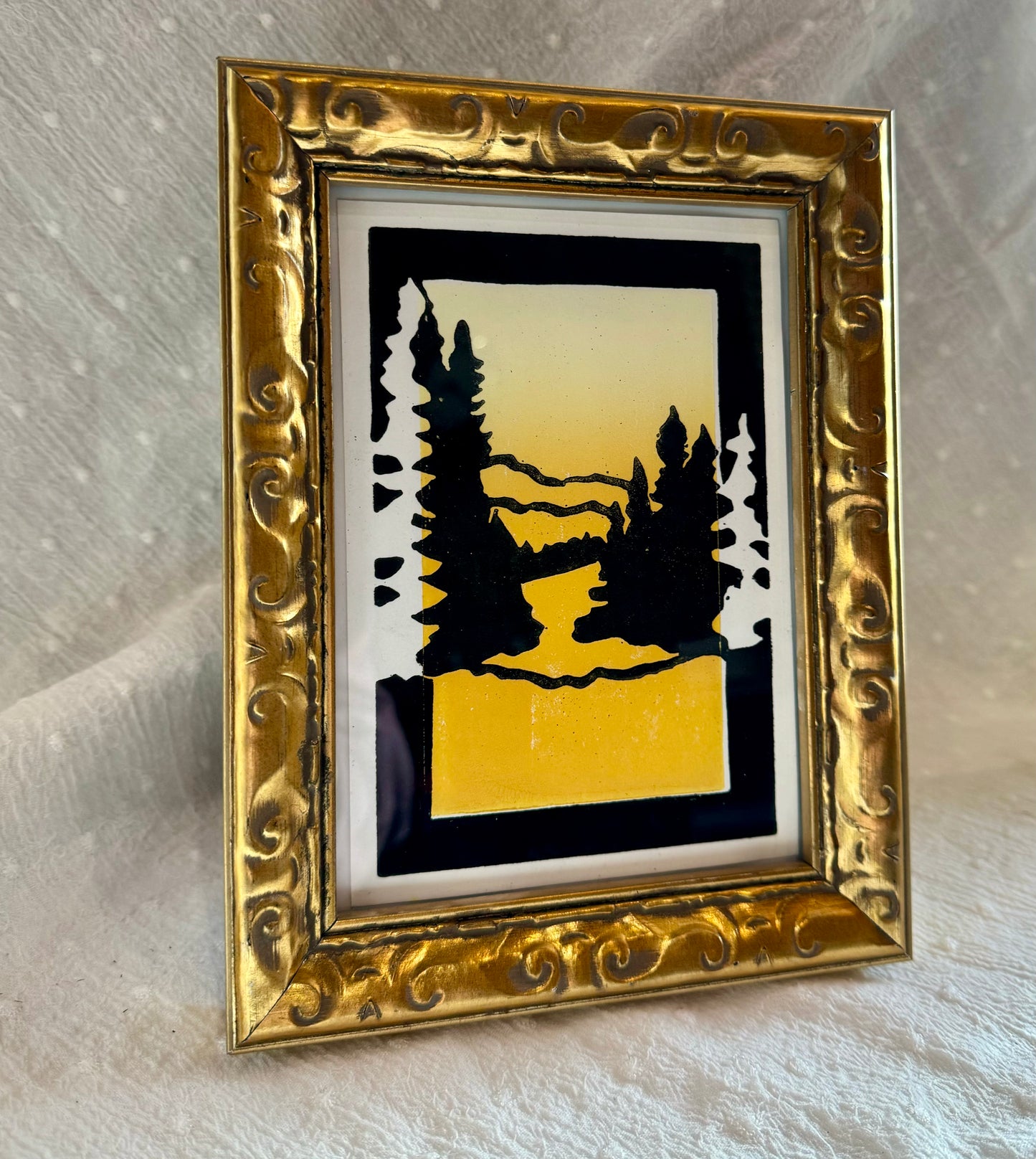 Veronica PremDas Fine Art Print with Frame- "Sunset Shadows" 5x7
