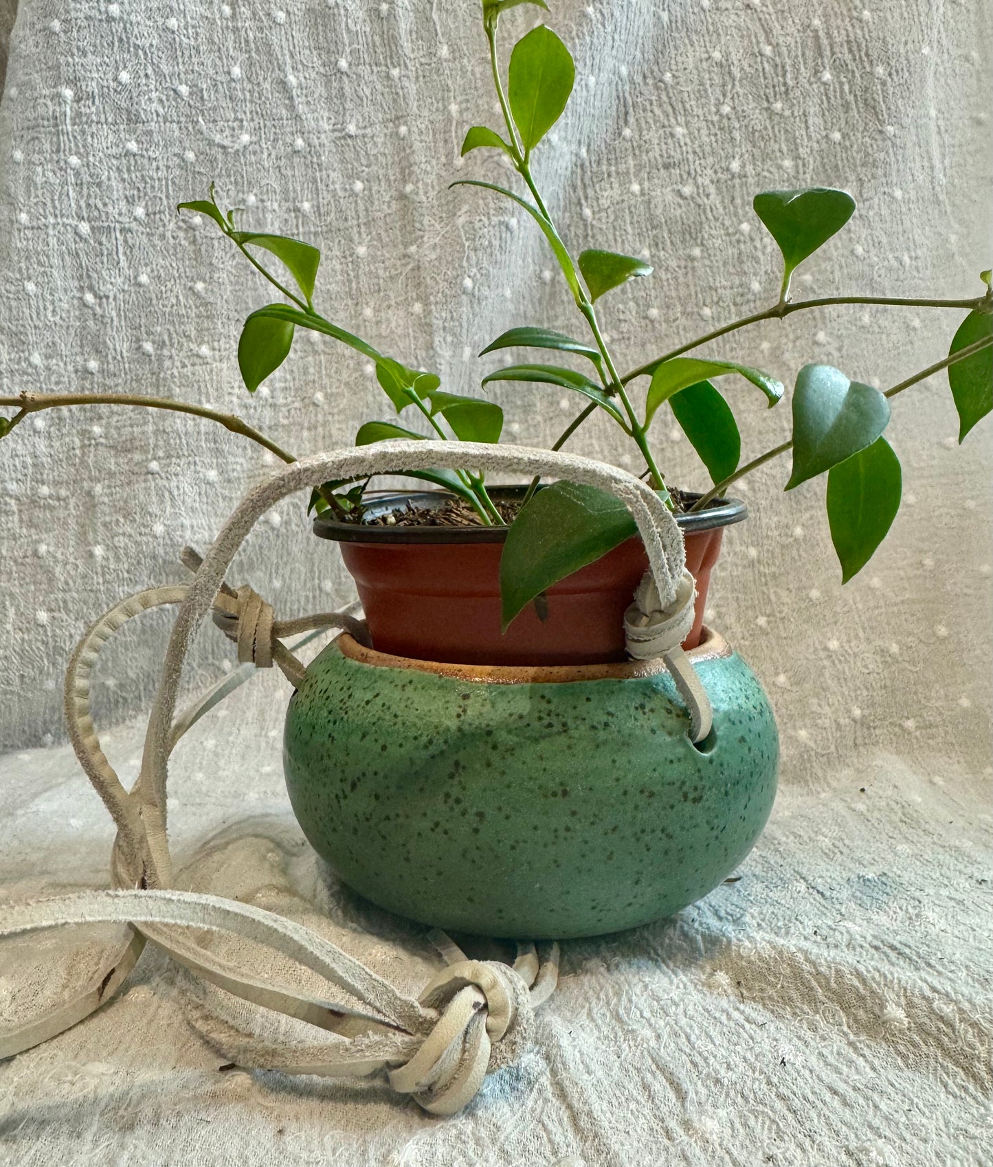 Nitra Olsen Ceramics- Hanging Planters