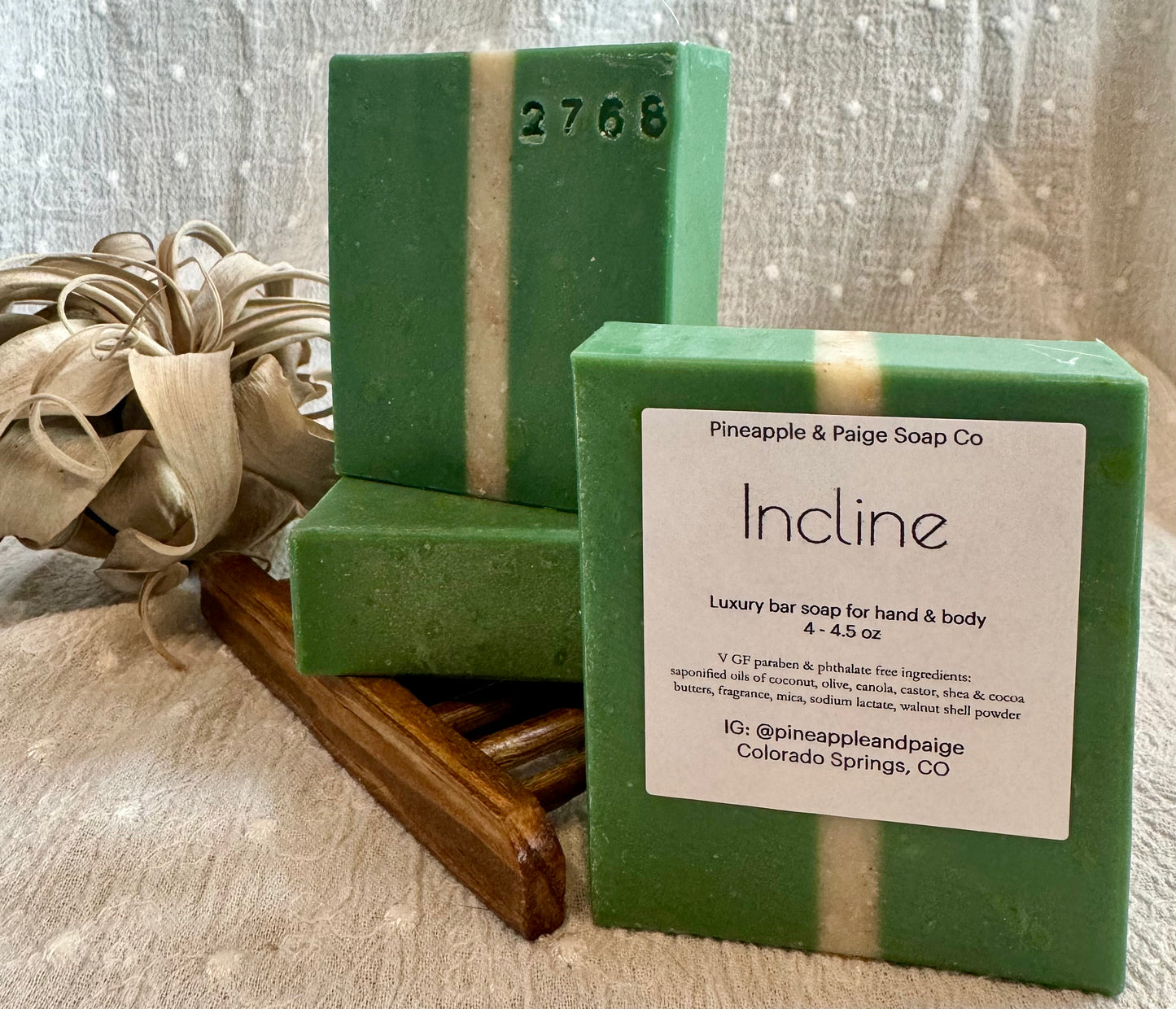 Pine & Paige Soaps: Incline