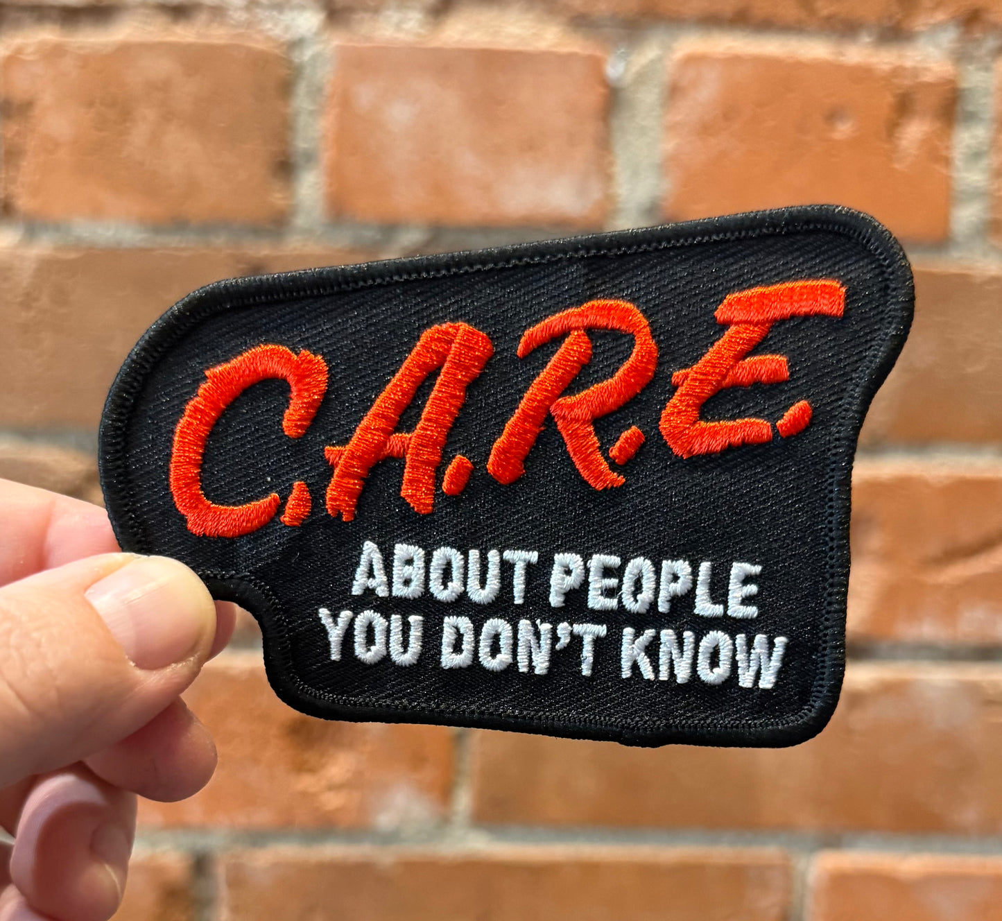 Jesse Taylor Creative- CARE Iron On Patch