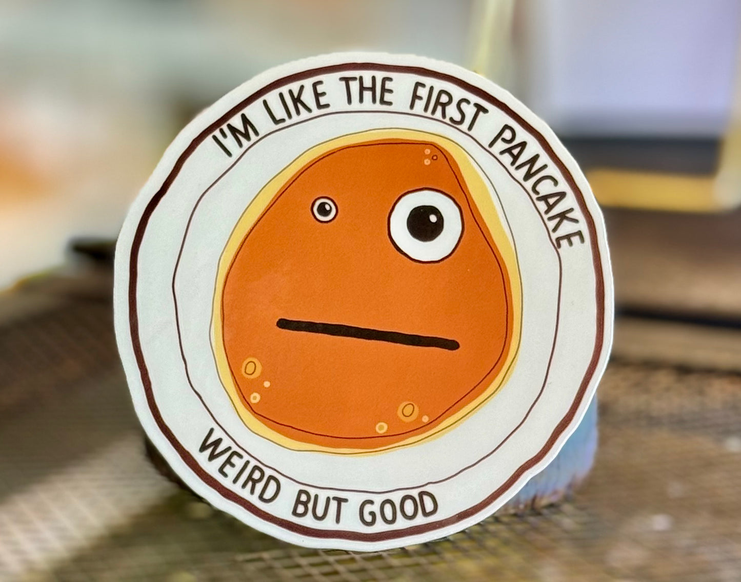 Andromeda Sock Yarn Sticker- Pancake