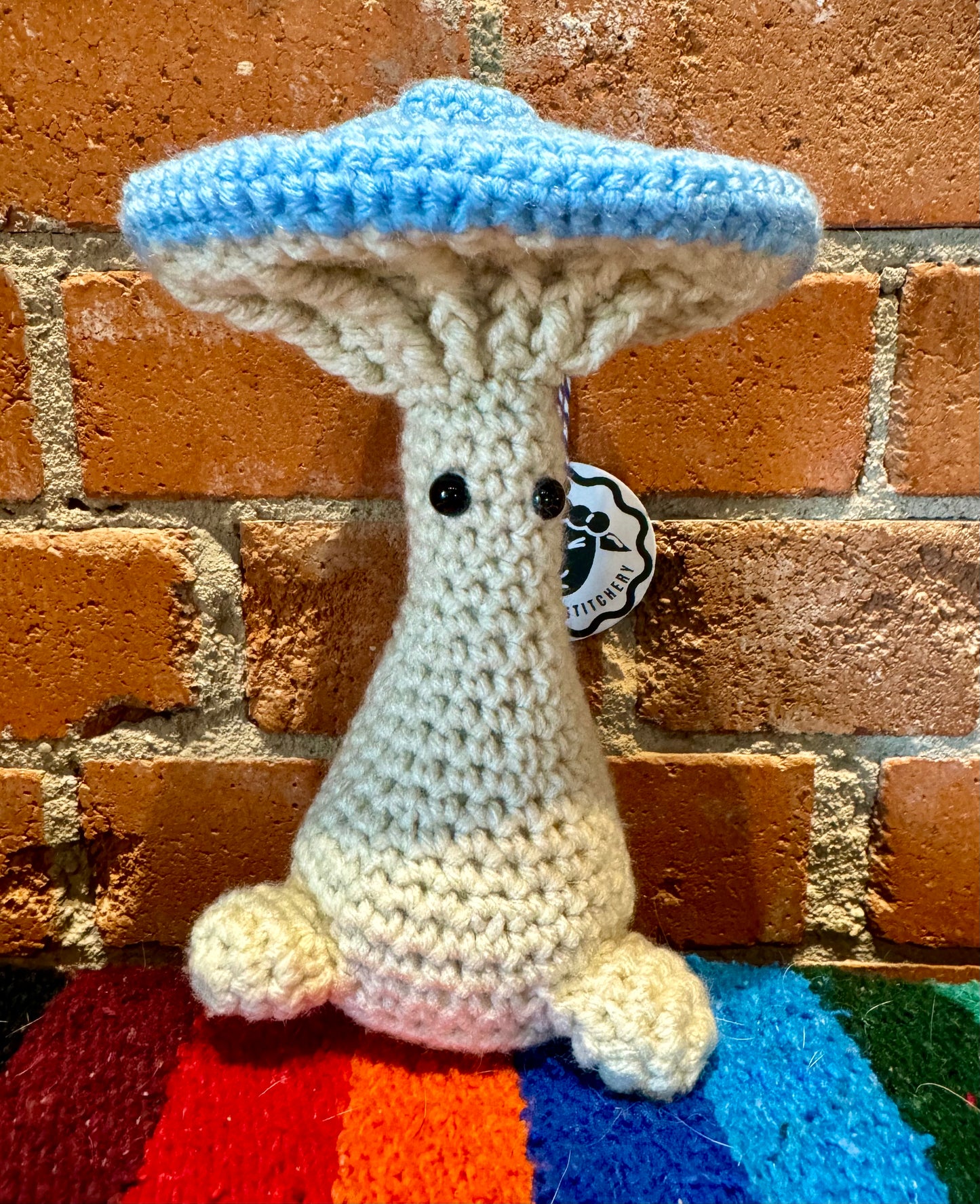 The Salty Stitchery- Mushroom Sprite- Medium