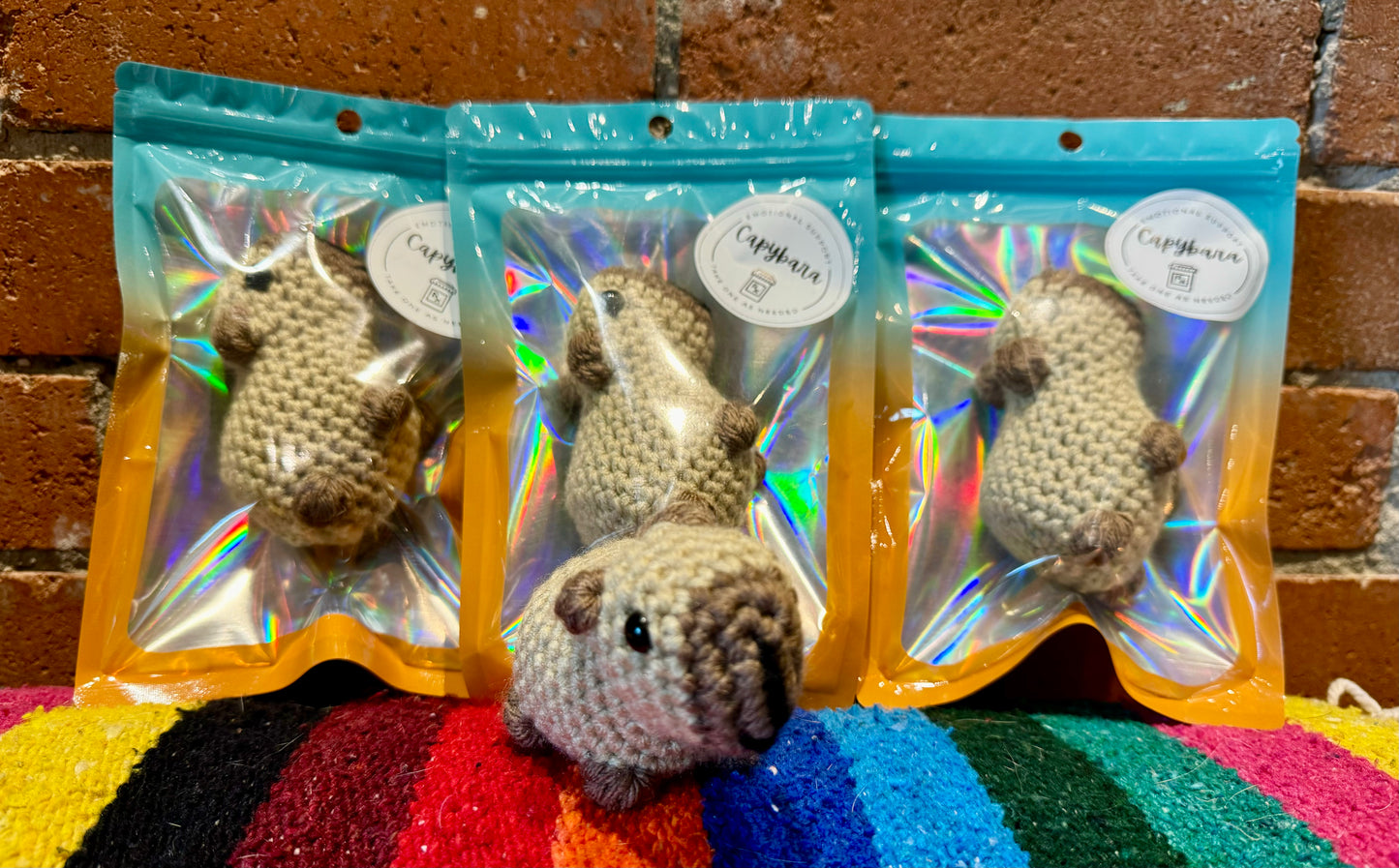 The Salty Stitchery- Emotional Support Capybara