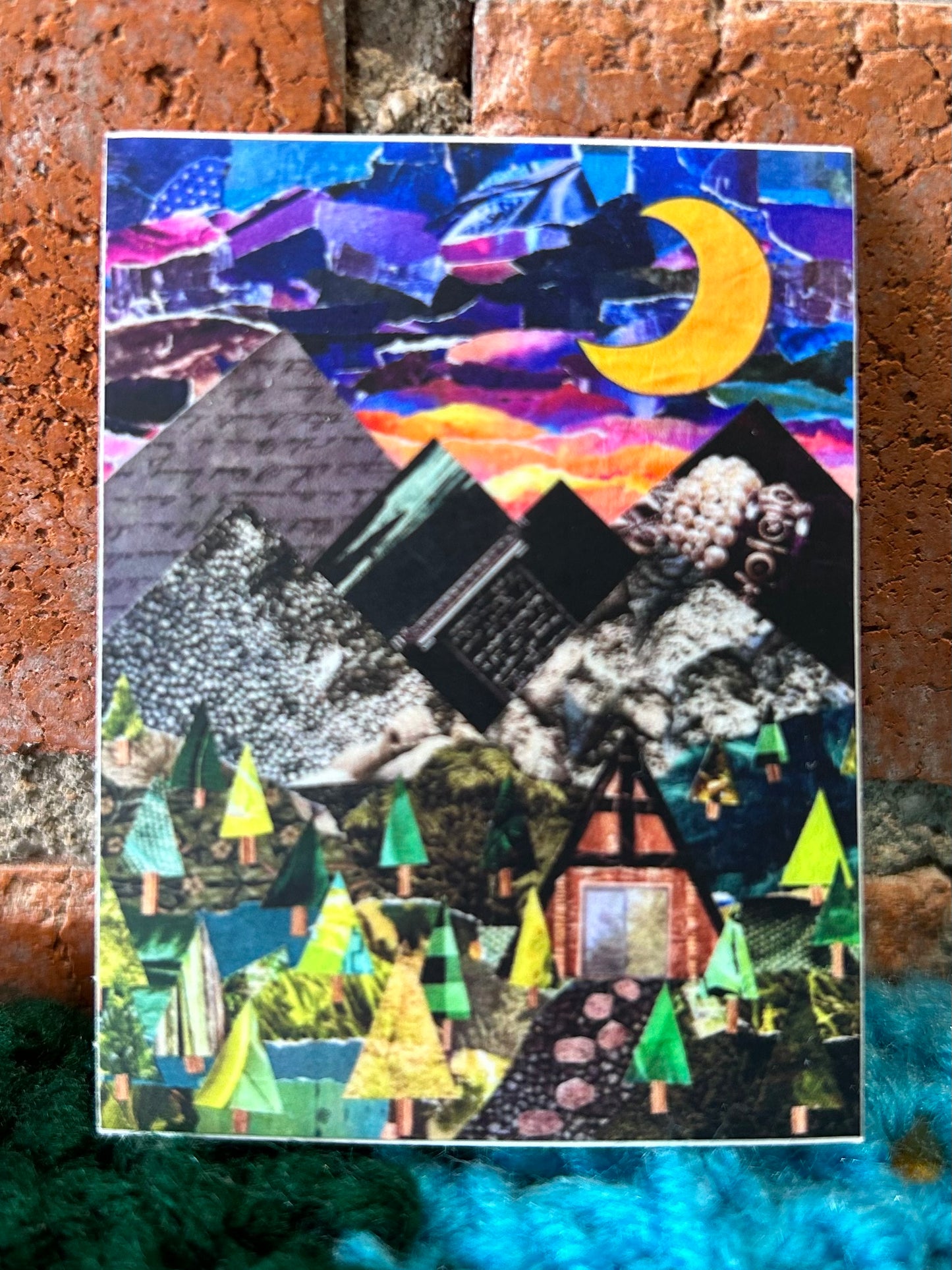 Christine Borst- Moon Mountain Sticker