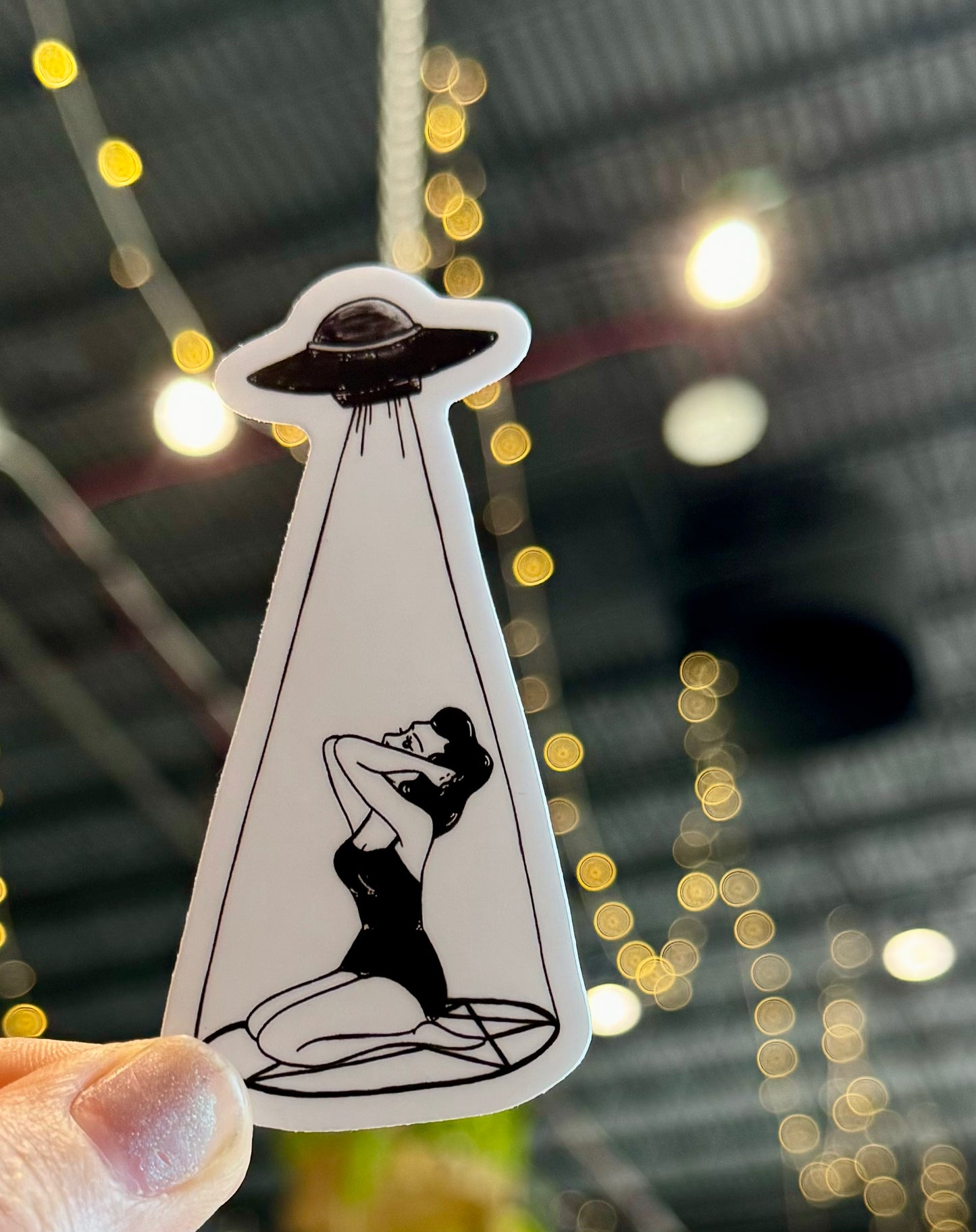 VanZayton Arts- They Are Coming to Take Me Away Sticker