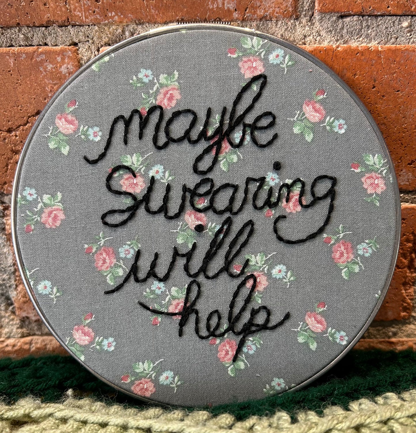 Maybe Swearing Will Help Hoop