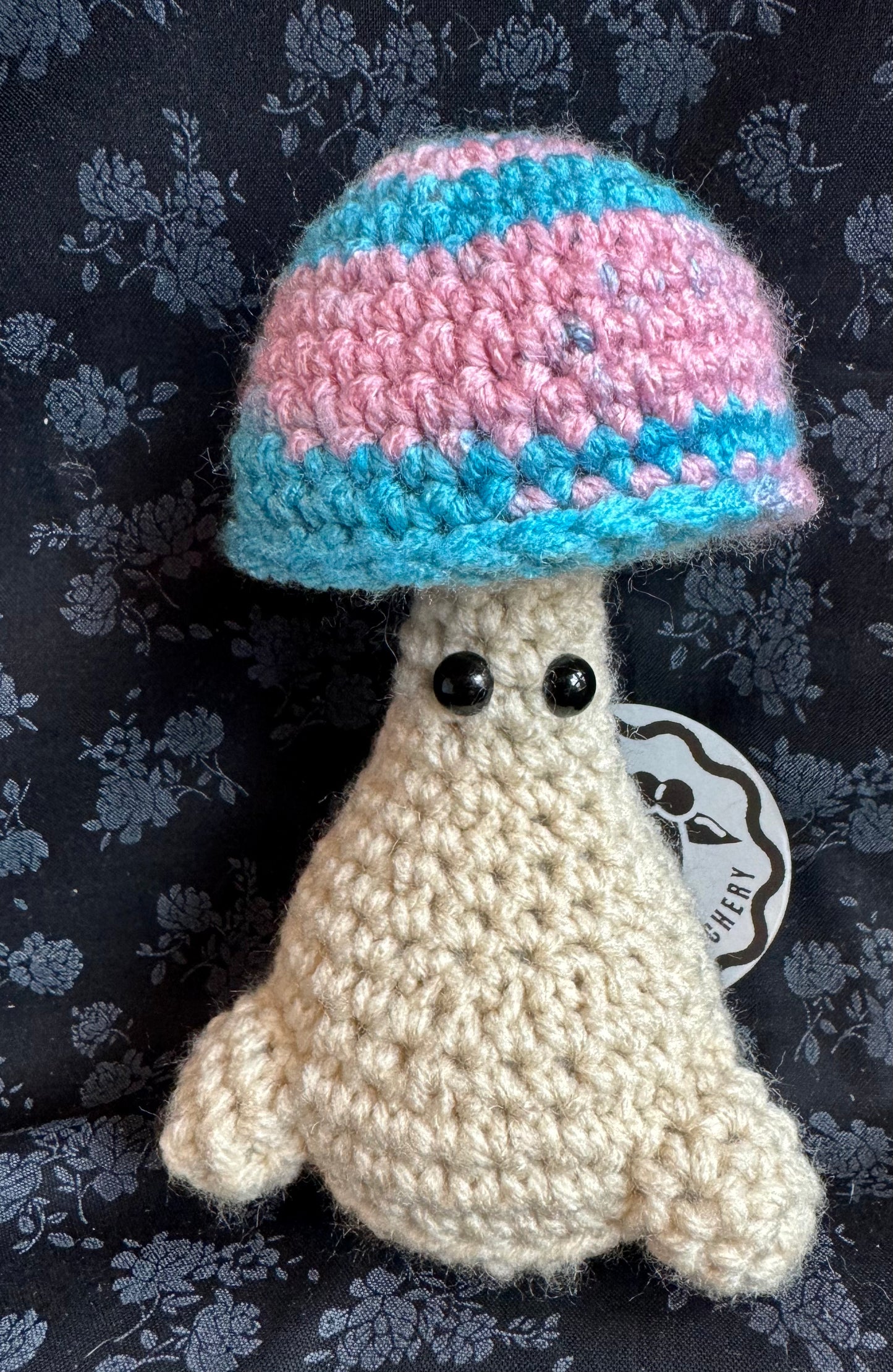 The Salty Stitchery- Mushroom Sprite- Small- Pride