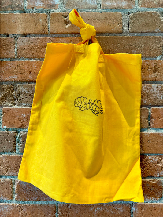 Odds & Ends Yellow Tote Bag