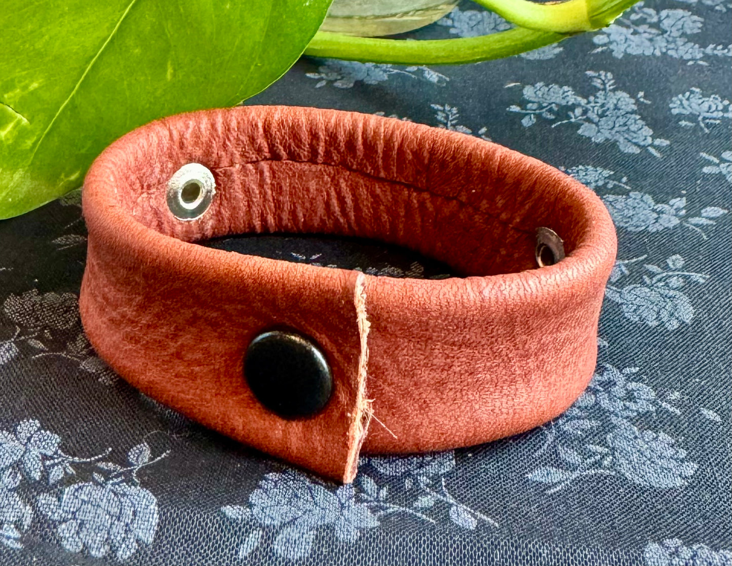 Joni Krueger- Deer Hide and Alligator Leather Bracelet
