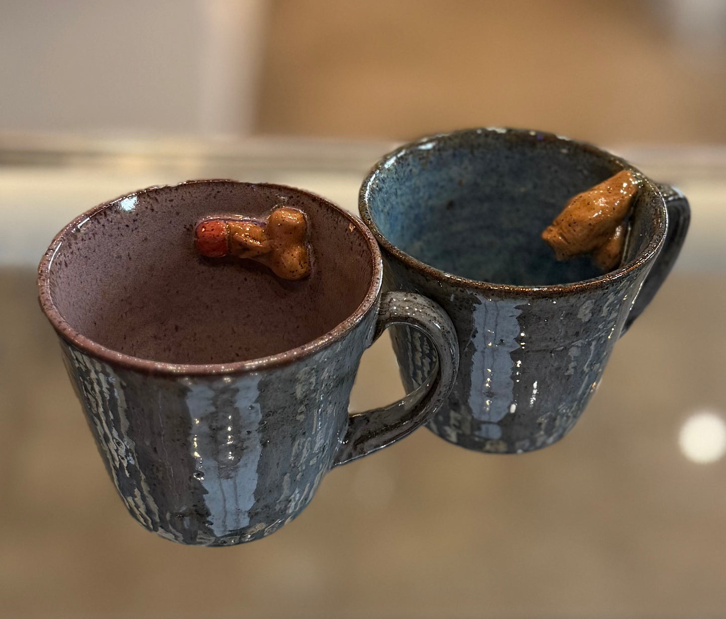 Nitra Olsen Ceramics- Naughty Bits Mugs