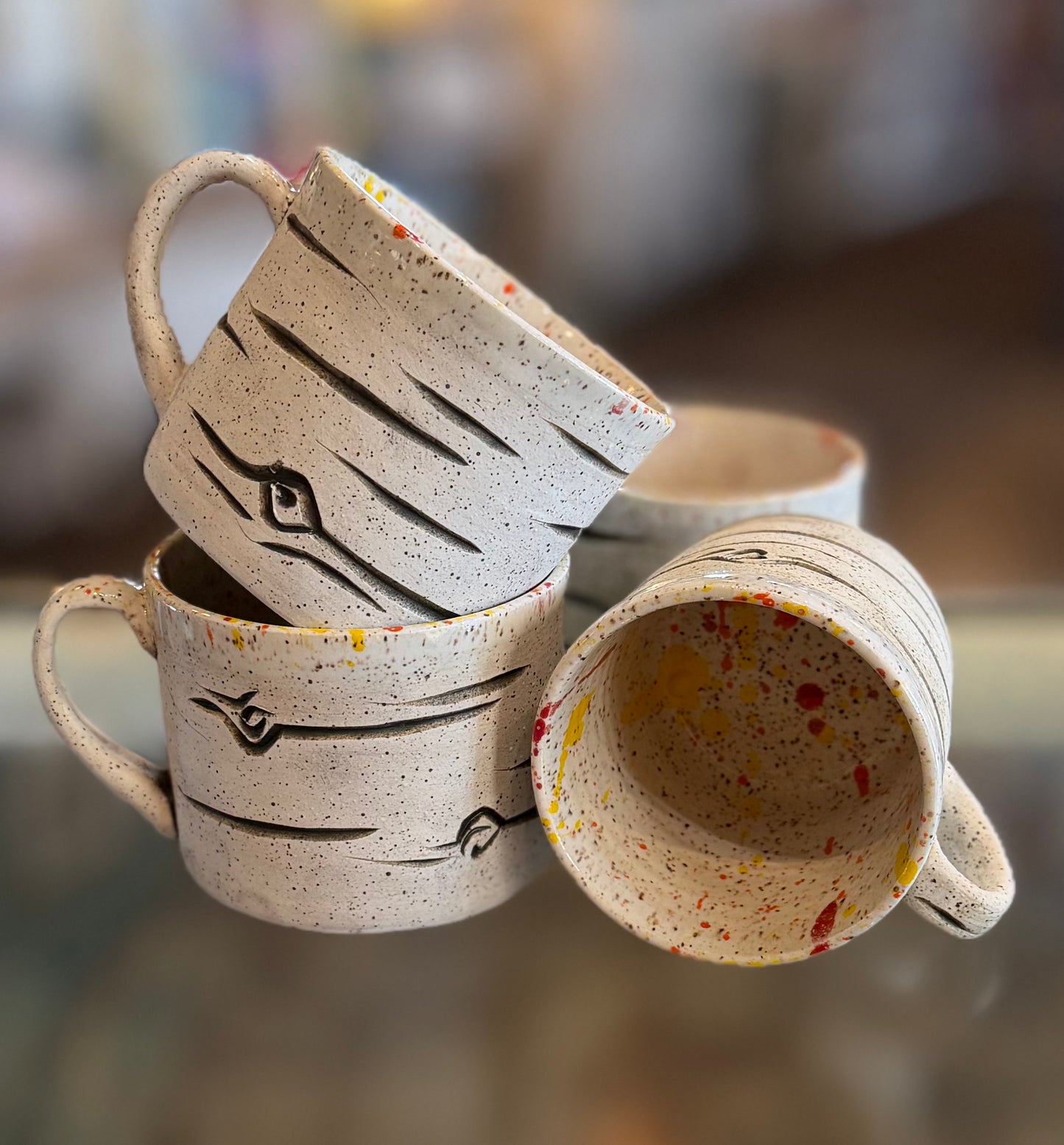 Nitra Olsen Ceramics- Aspen Trunk Mug