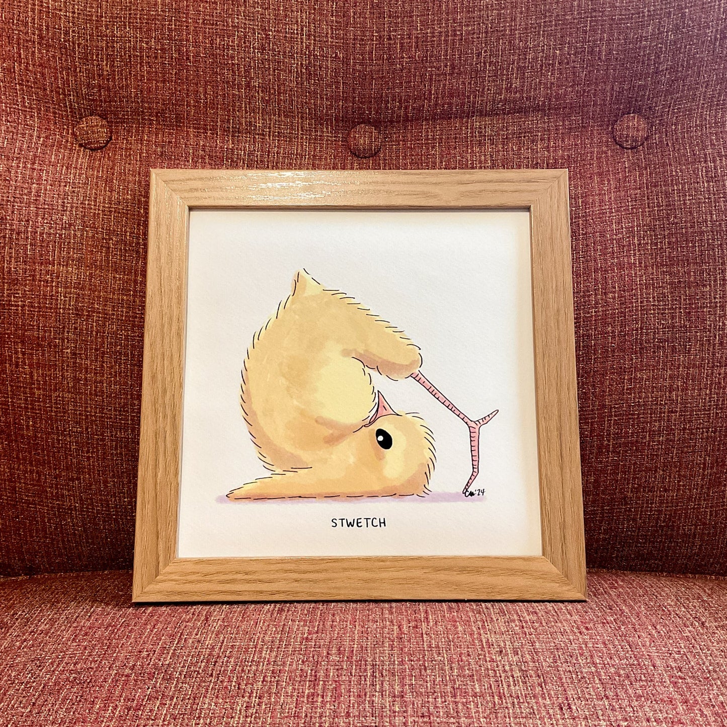 Doodled By Carrie- Art Prints-Little Chickie