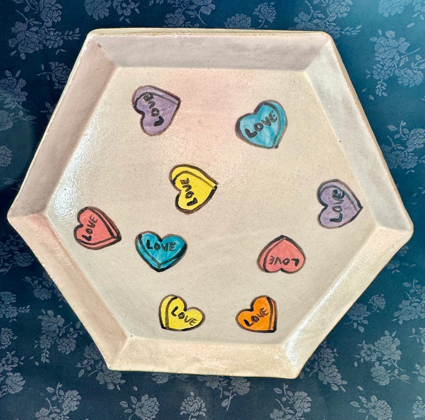 Nitra Olsen Ceramics- Valentines Dishes