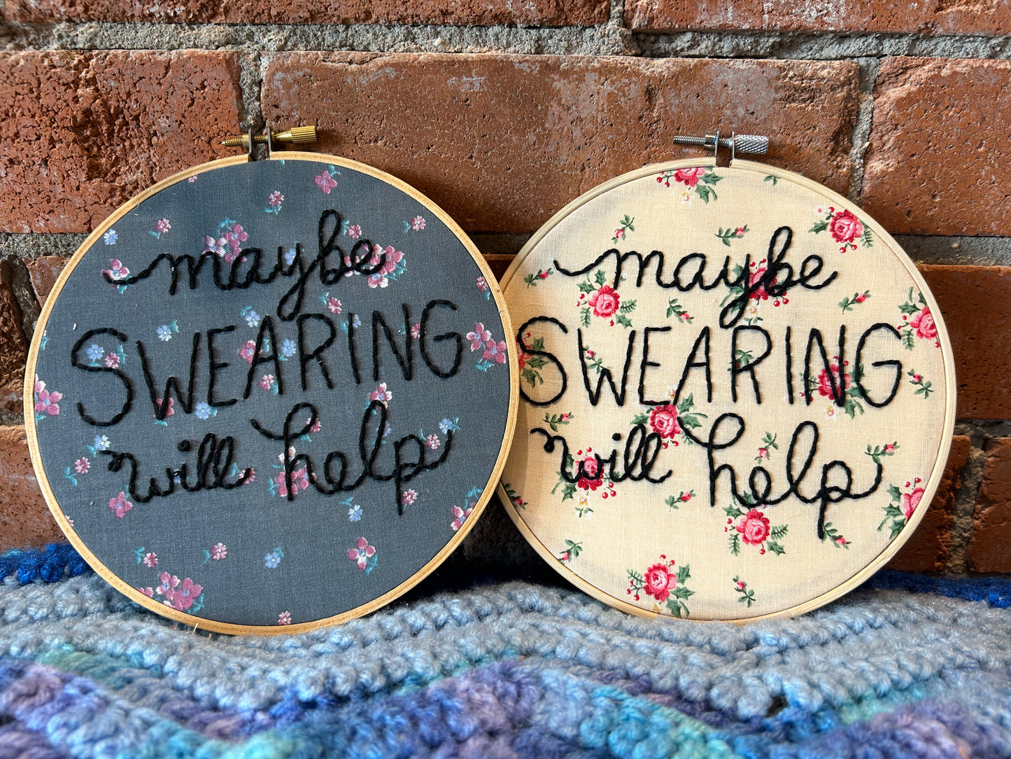 Maybe Swearing Will Help Hoop
