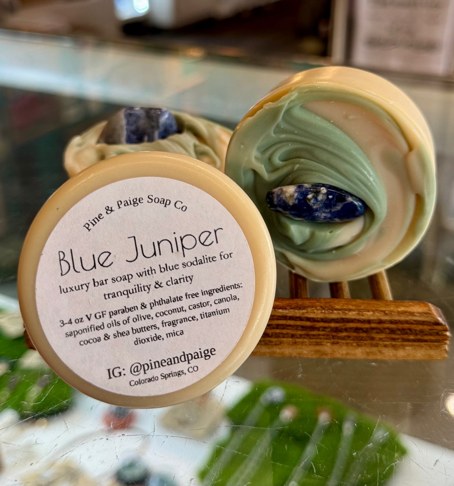 Pine & Paige Soap: Blue Juniper