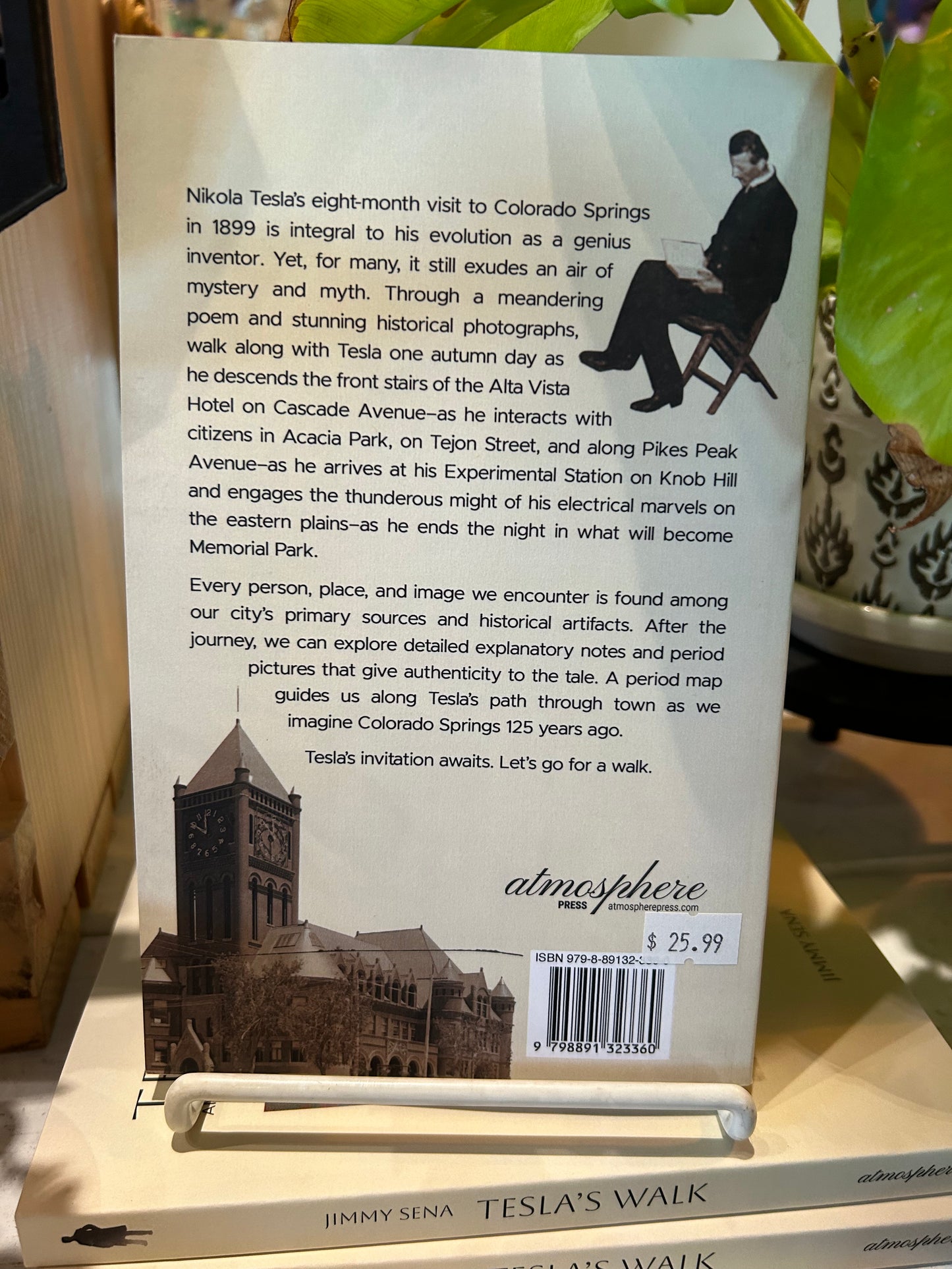 Tesla's Walk: An Invitation to Tesla's Colorado Springs by Jimmy Sena