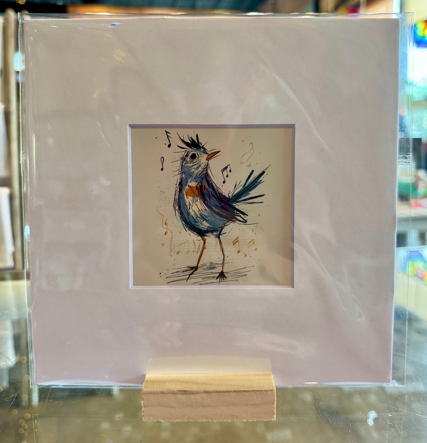 The Sun's Recipe- Matted 3.5"x3.5" Bird Art Prints