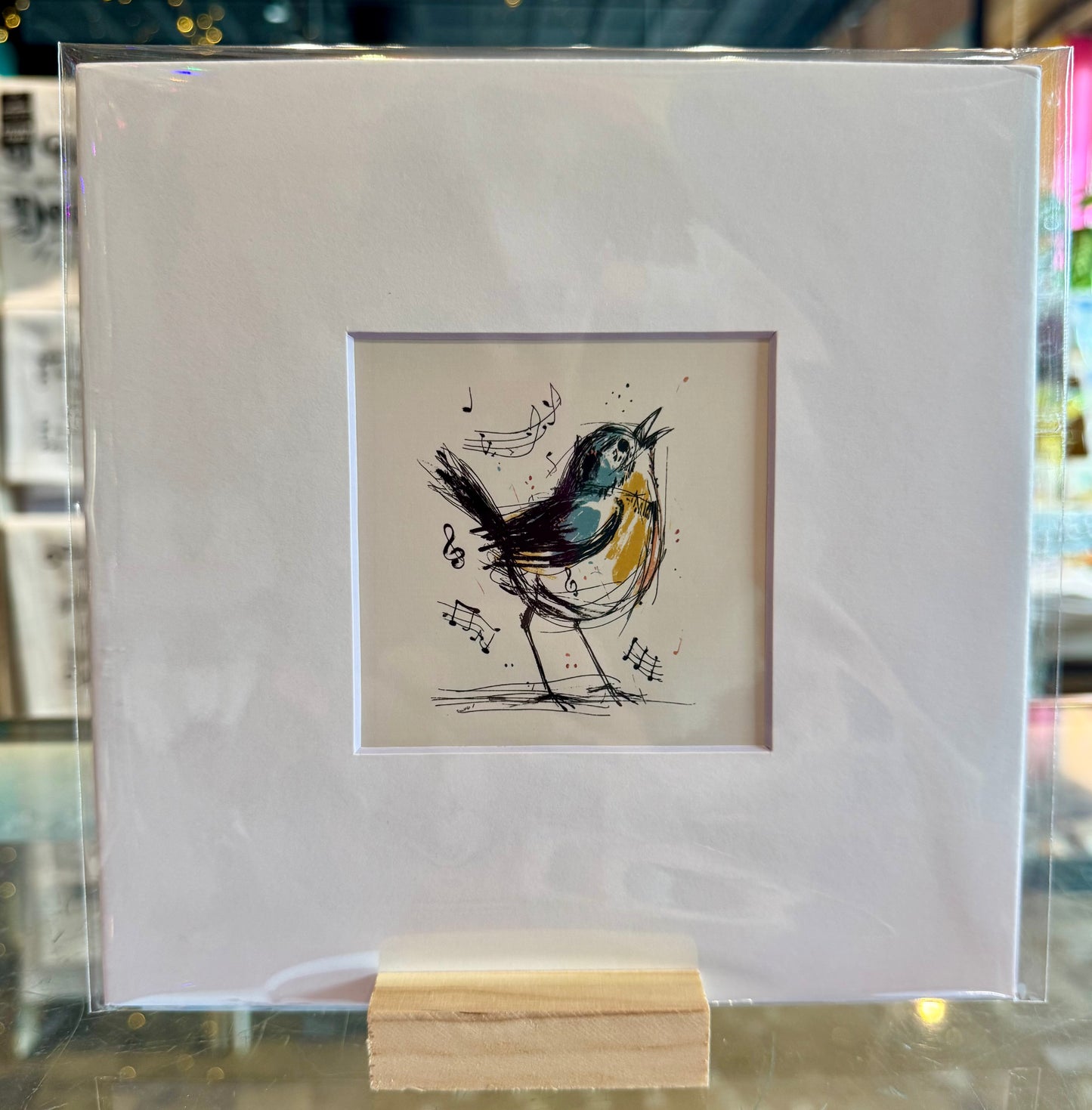 The Sun's Recipe- Matted 3.5"x3.5" Bird Art Prints