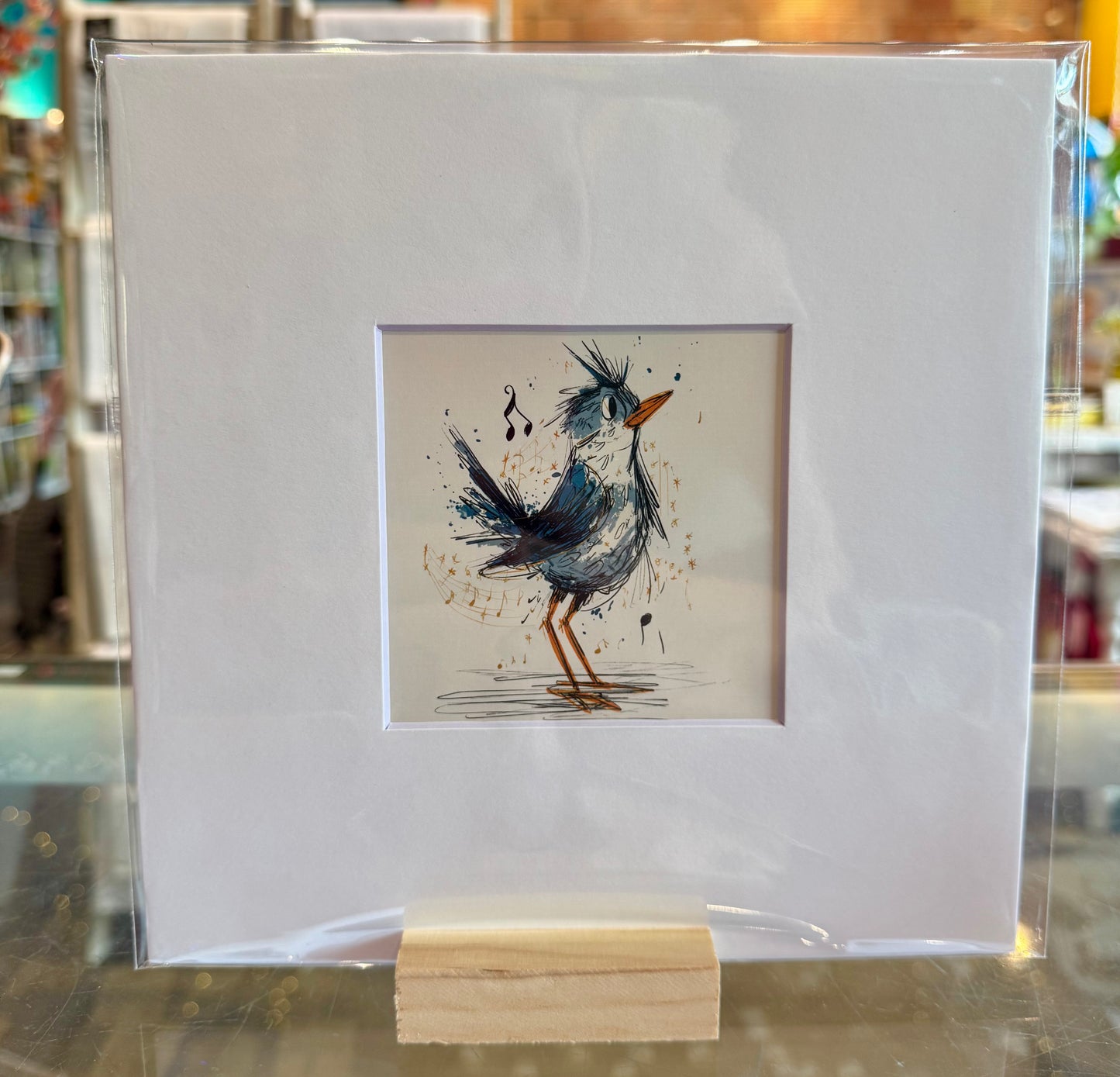 The Sun's Recipe- Matted 3.5"x3.5" Bird Art Prints