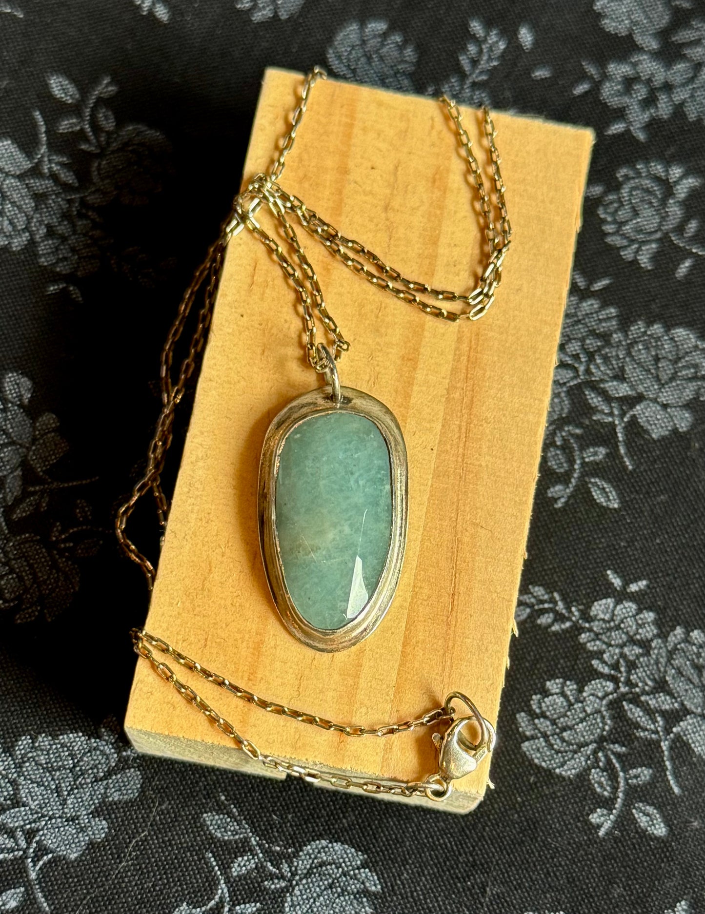 Tactile Studios- Aquamarine Necklace