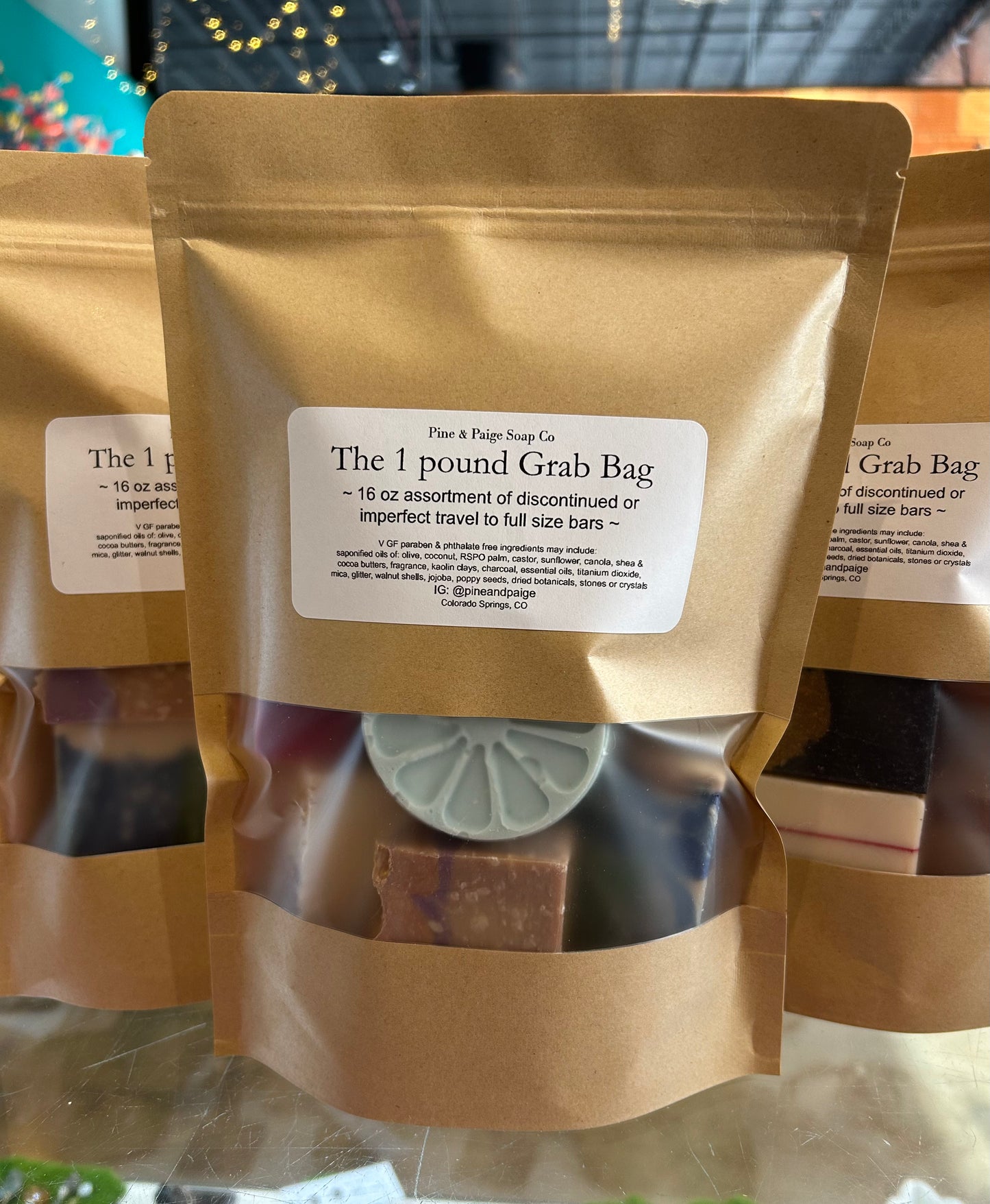 Pine & Paige Soap: 1 lb Grab Bag
