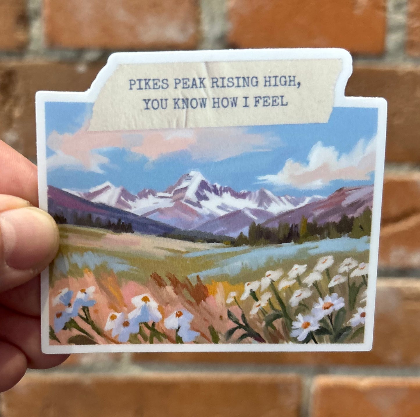 The Sun's Recipe- Colorado Scene Stickers