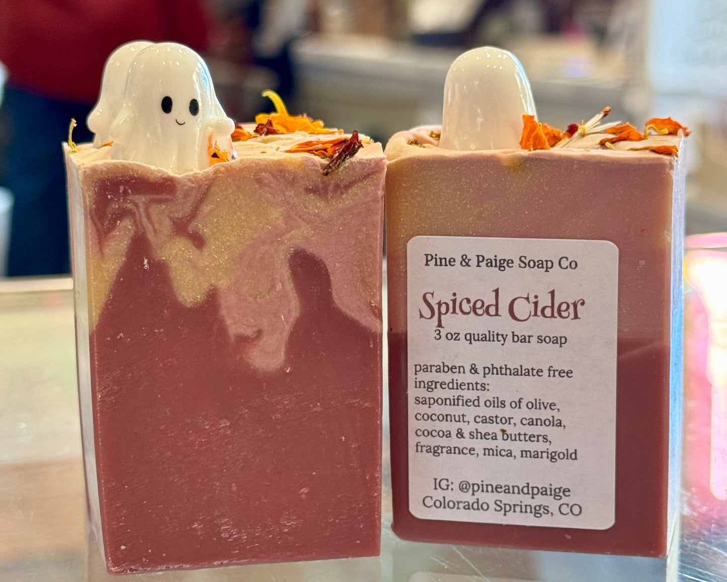 Pine & Paige Soap: Fall Ghost Soap