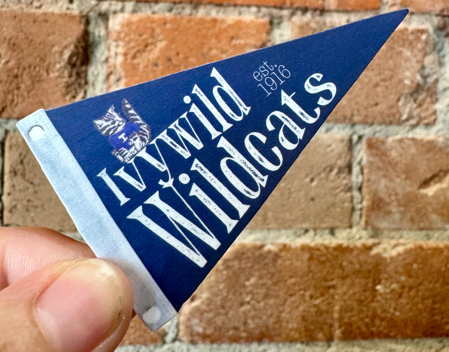 Ivywild Wildcats Pennant Sticker