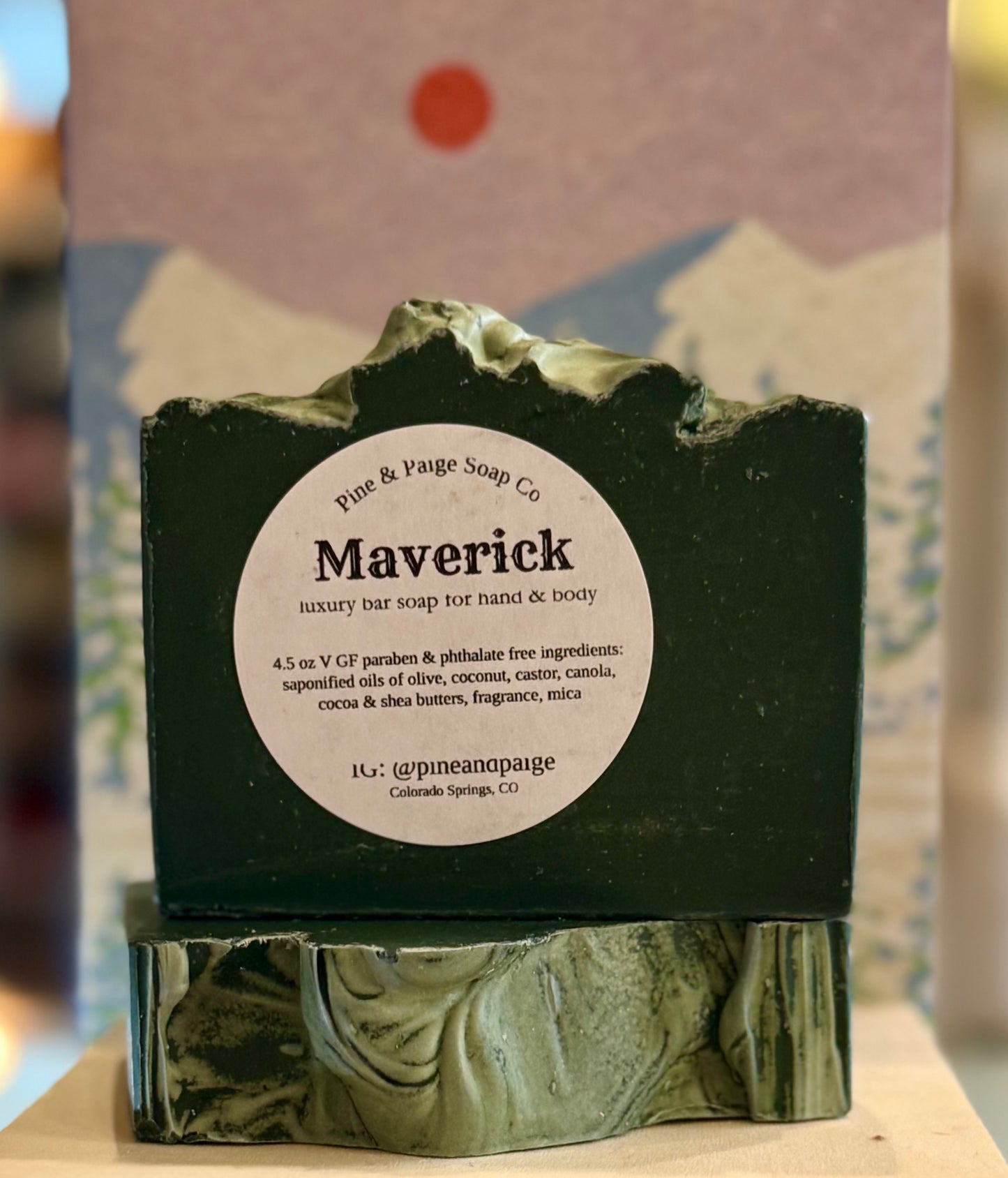 Pine & Paige Soap: Maverick