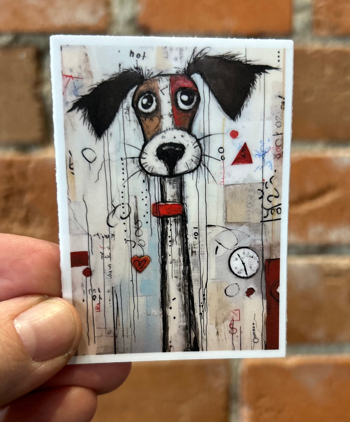 The Sun's Recipe- Dog Stickers