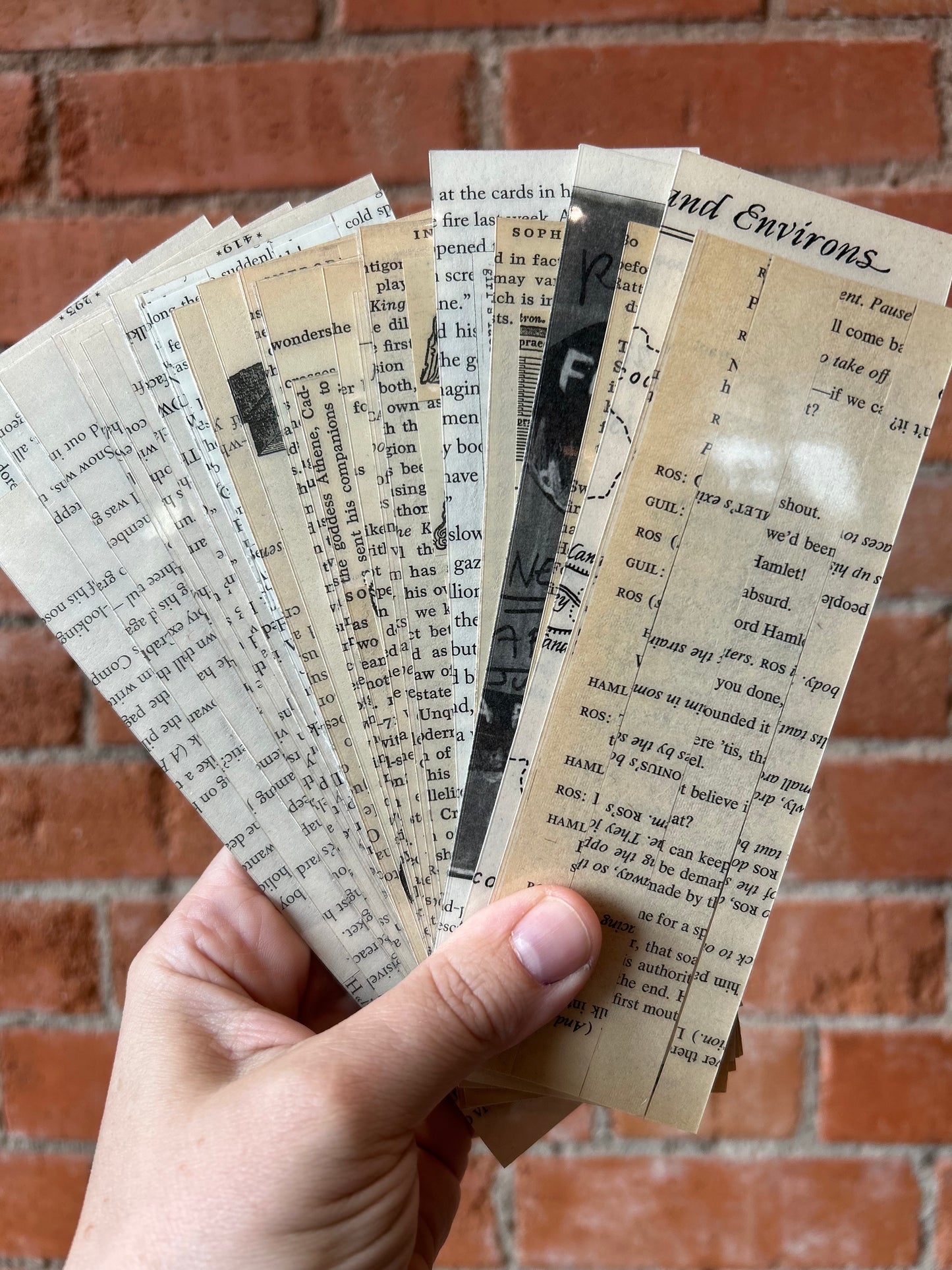 Knots & Crafts by Mikayla Assorted Recycled Bookmarks