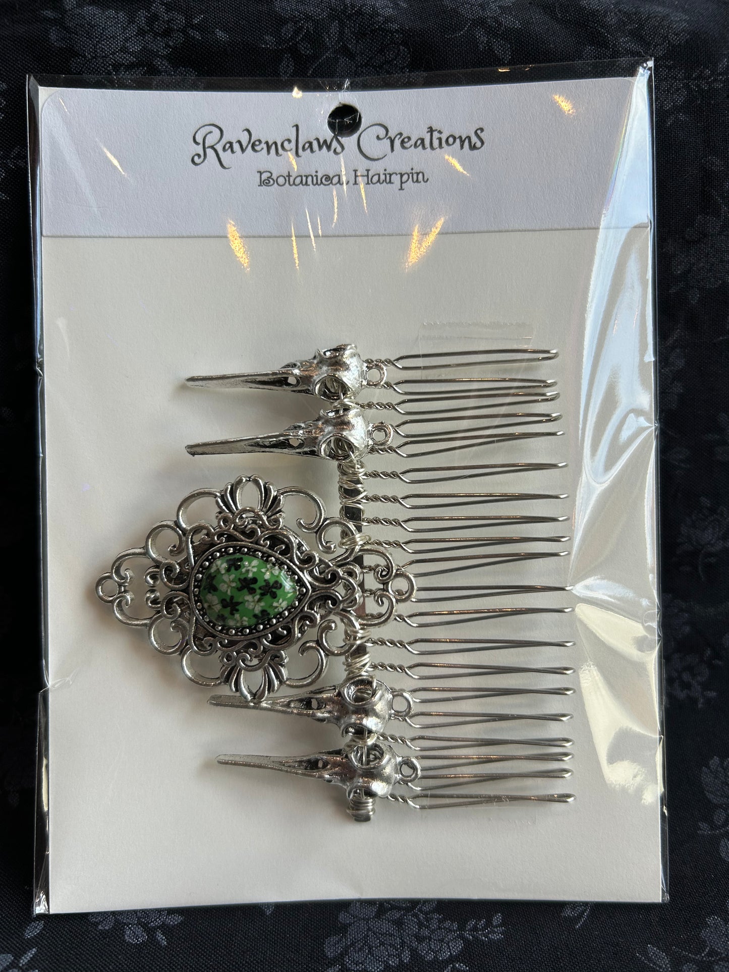 Ravenclaws Creations- Botanical Hairpin