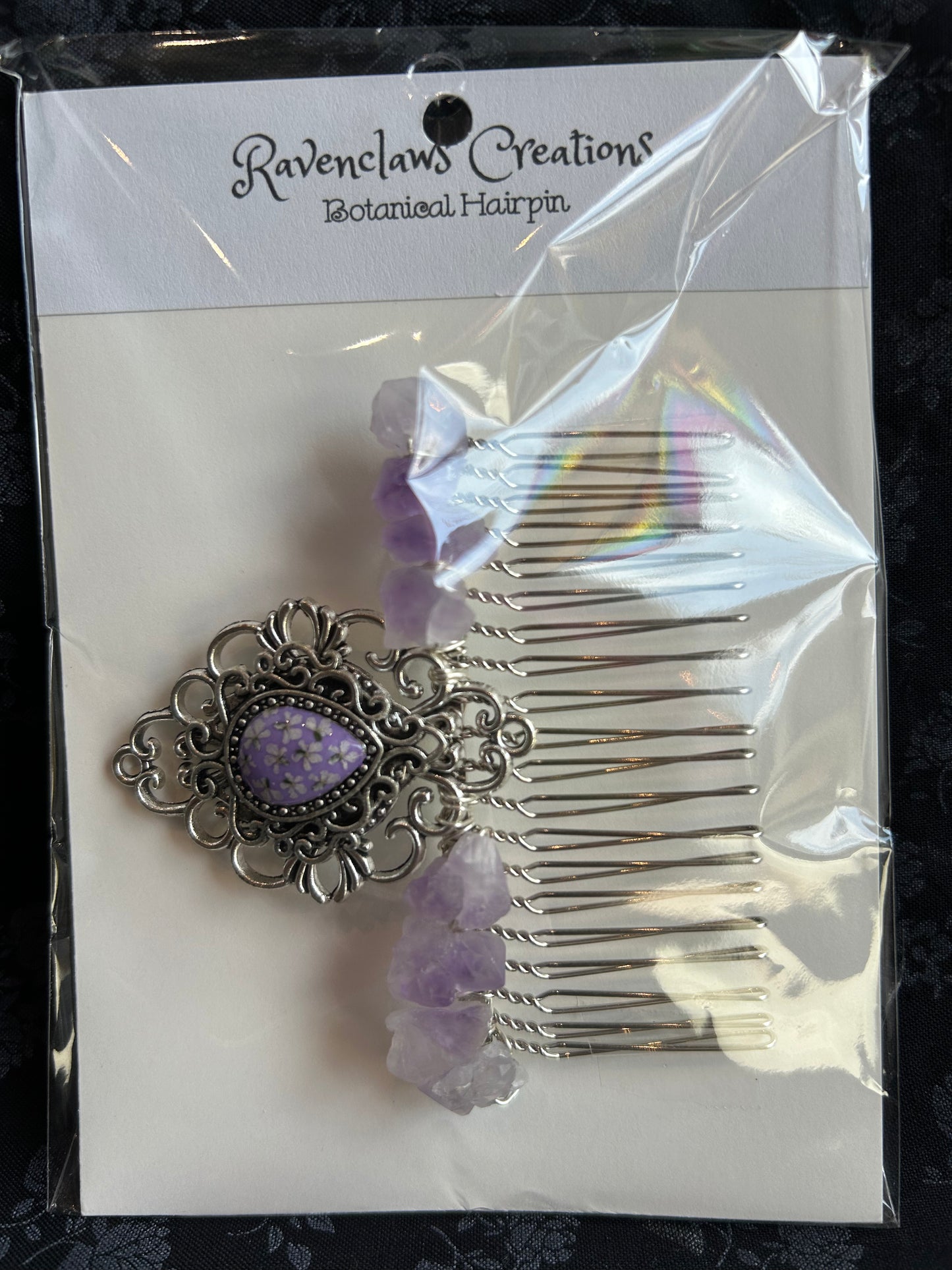 Ravenclaws Creations- Botanical Hairpin