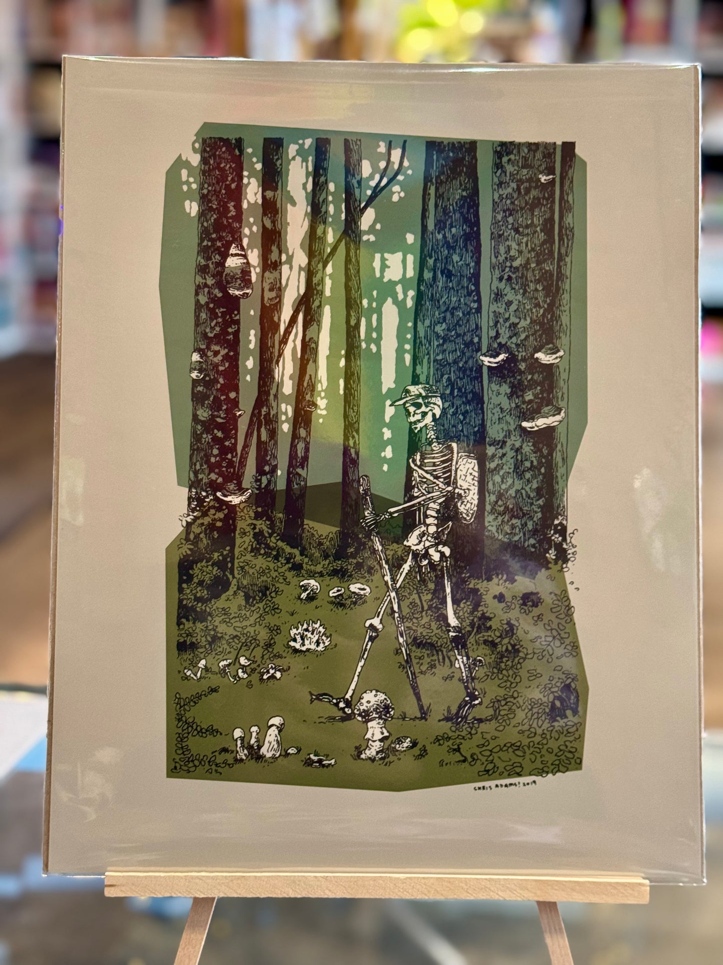 Olympia- Chris Adams- Old and Bold Art Print