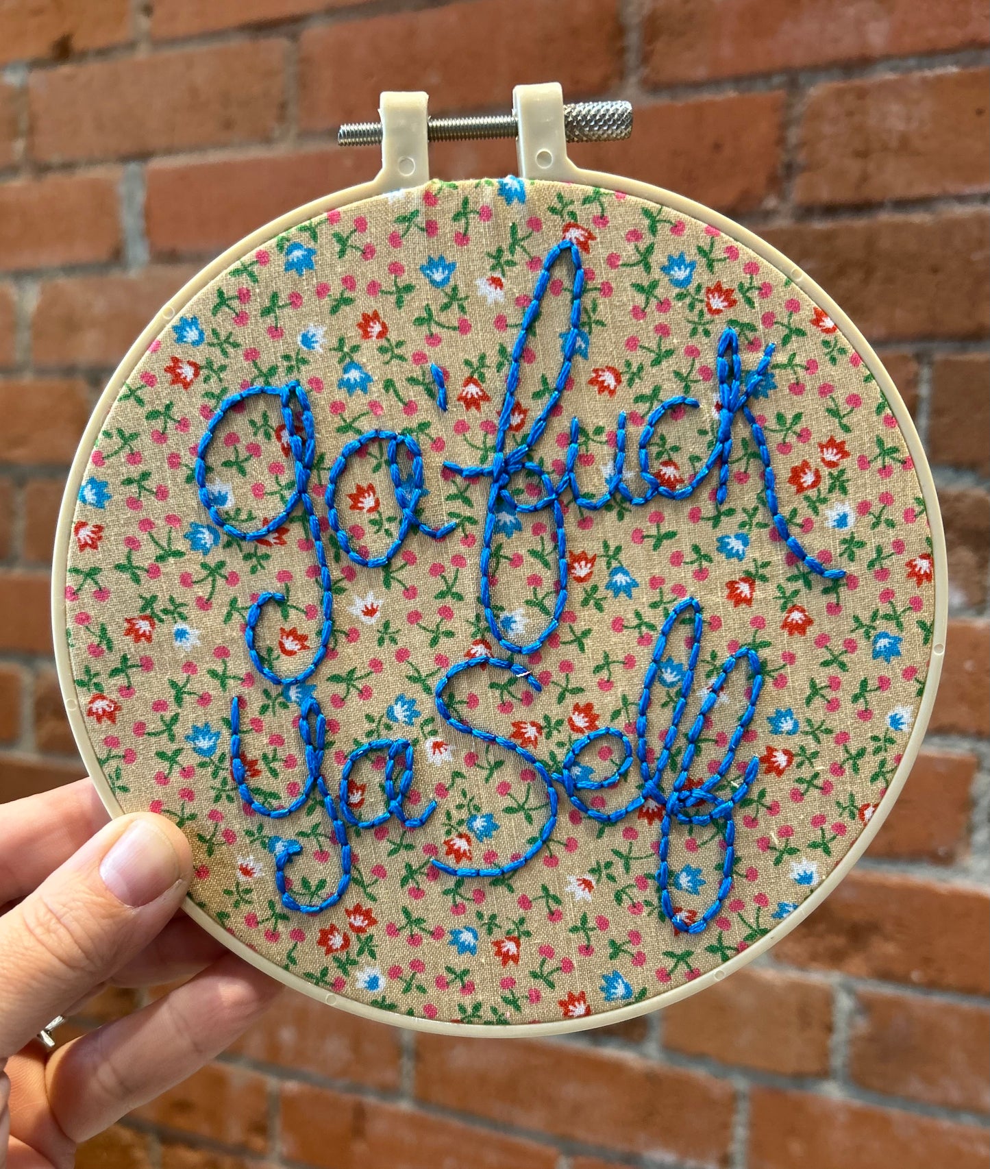 Ga'fuck Ya Self Hoop