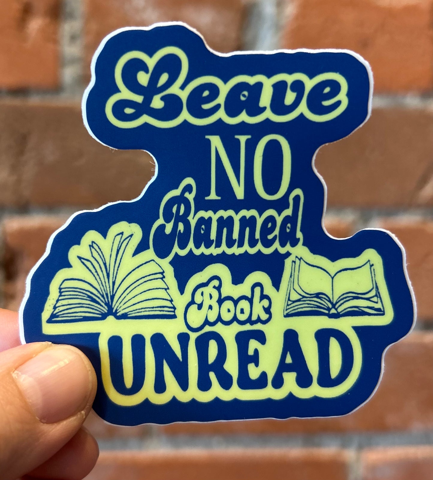 Scattered Mind Banned Book Sticker