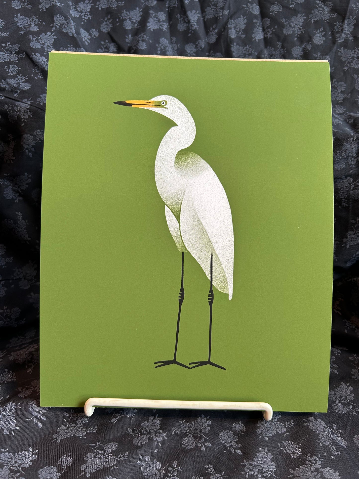 Jesse Taylor Creative- Egret 8x10"