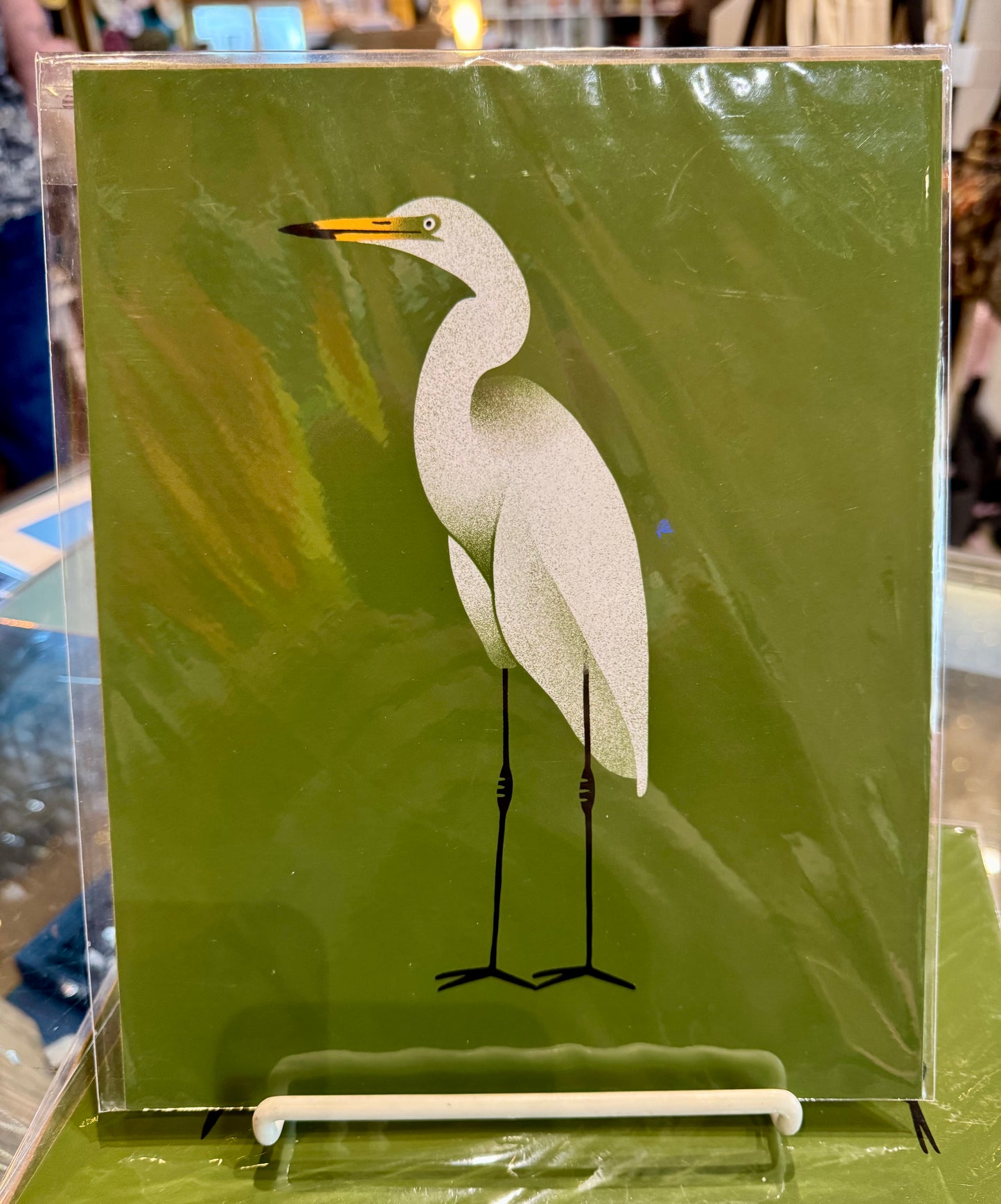 Jesse Taylor Creative- Great Heron Print 8x10"