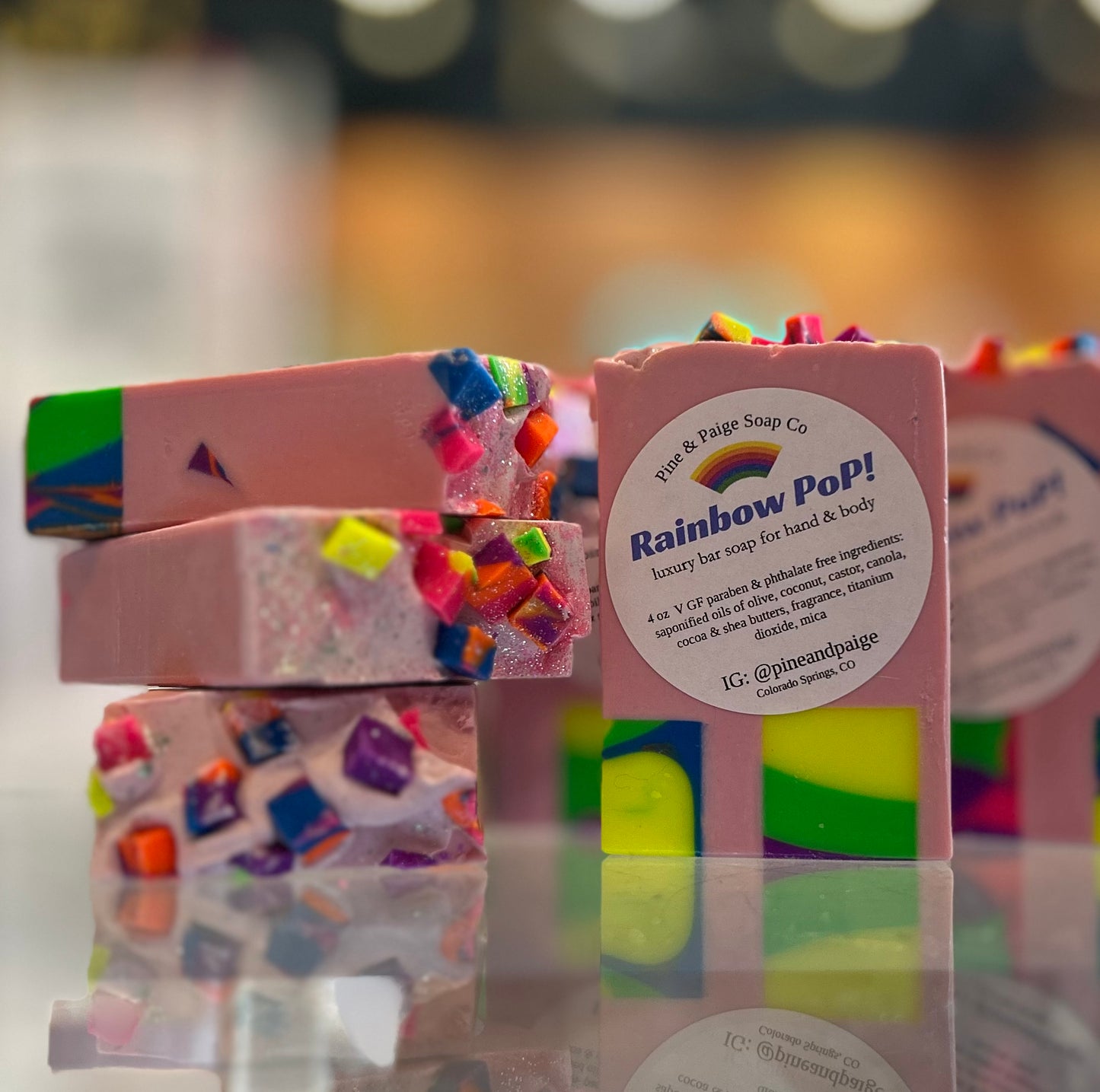 Pine & Paige Soaps: Rainbow Pop!
