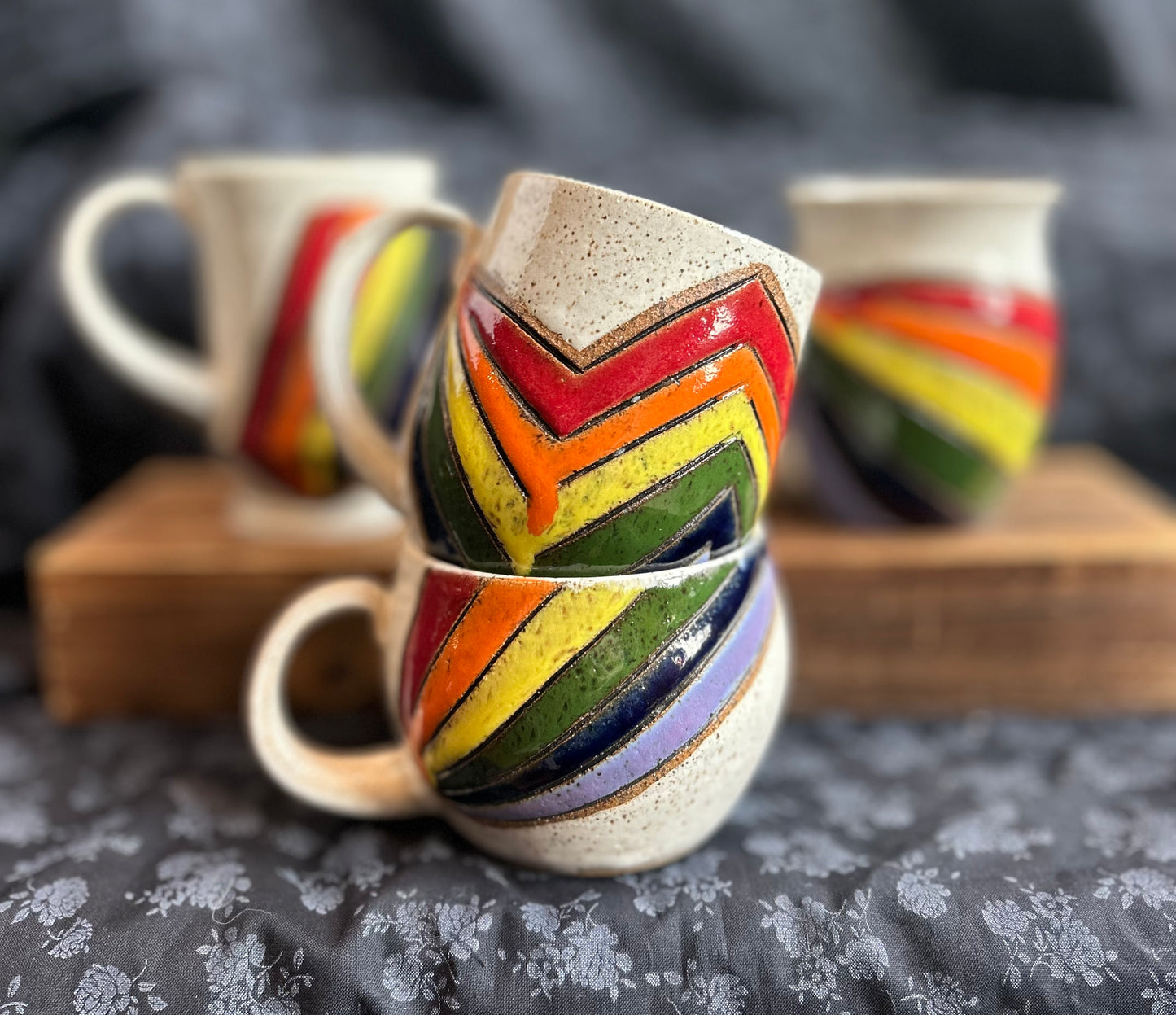 Nitra Olsen Ceramics- Pride Mugs
