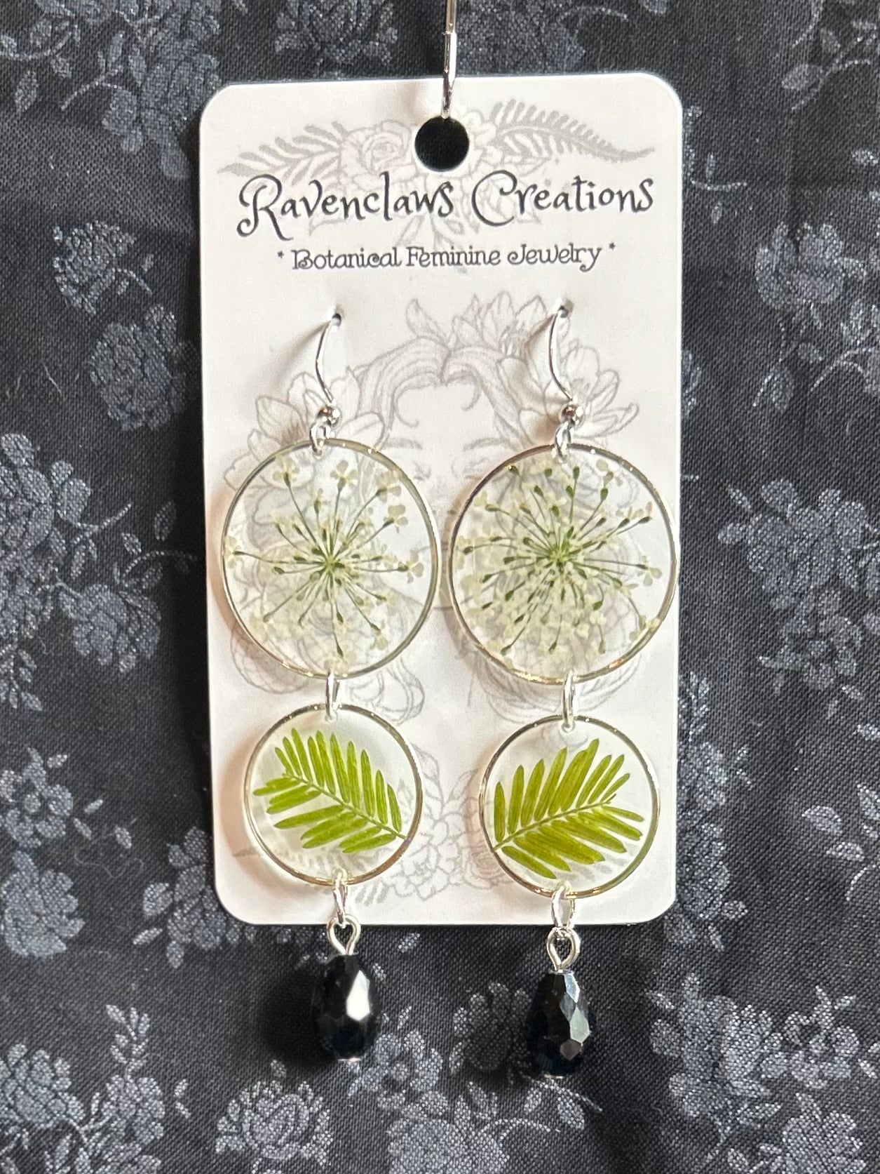 Ravenclaws Creations- Botanical Earrings